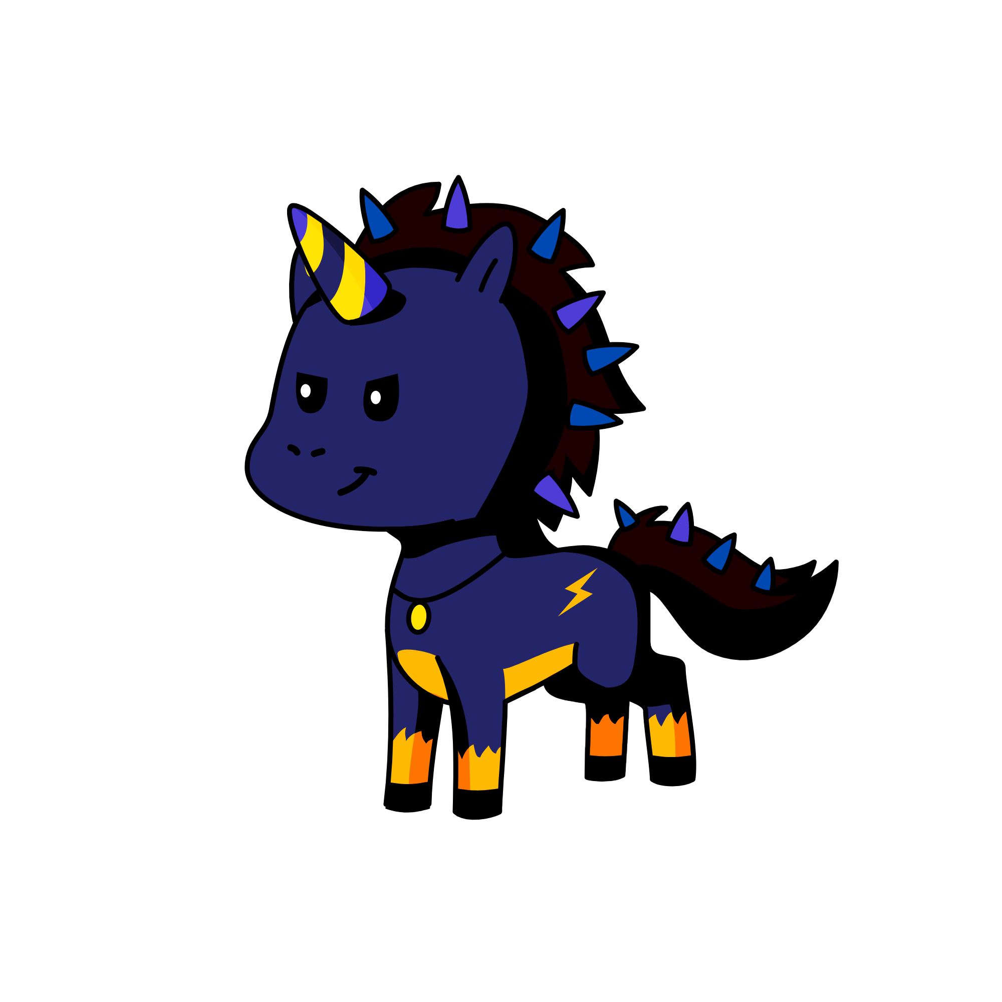 Thalia, the unicorn