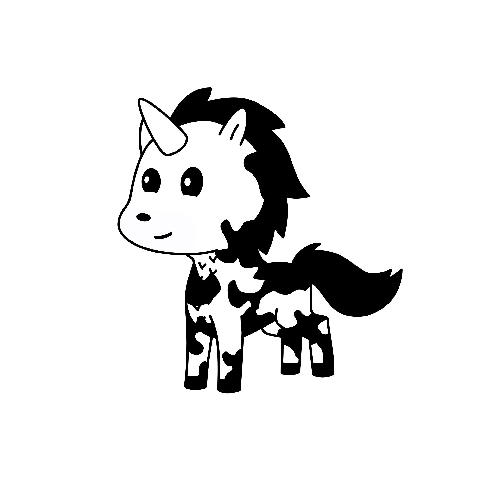 Cow, the unicorn