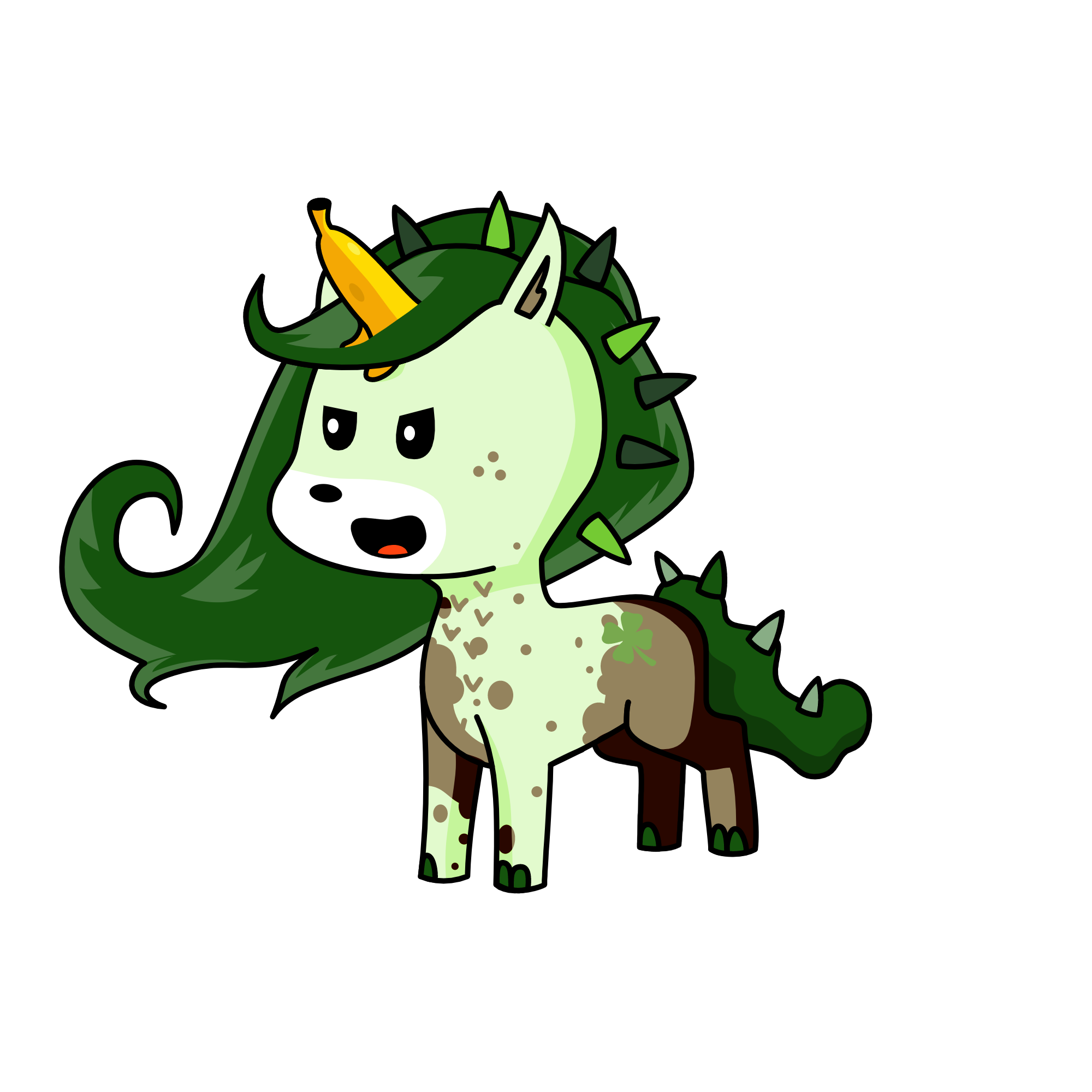 BLECH GARBAGE, the unicorn