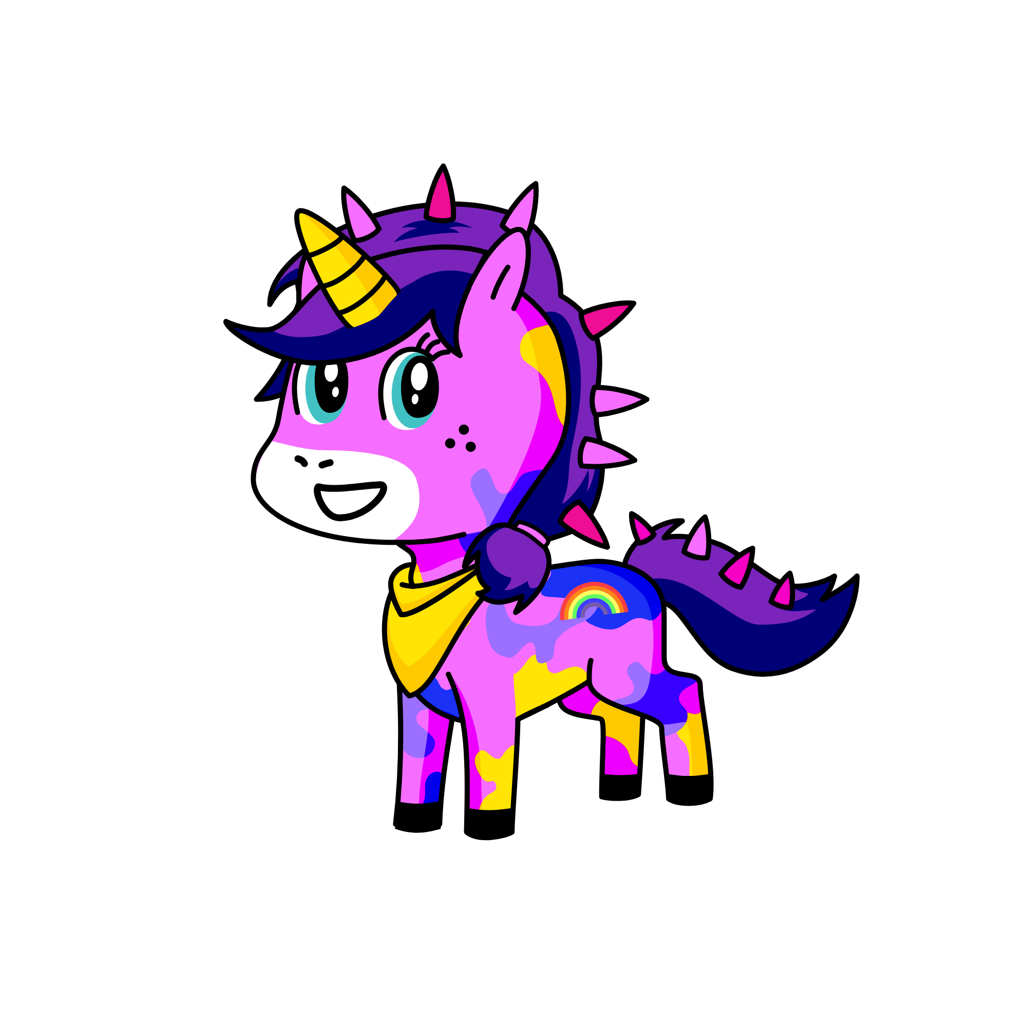 adventure the unicorn, the unicorn