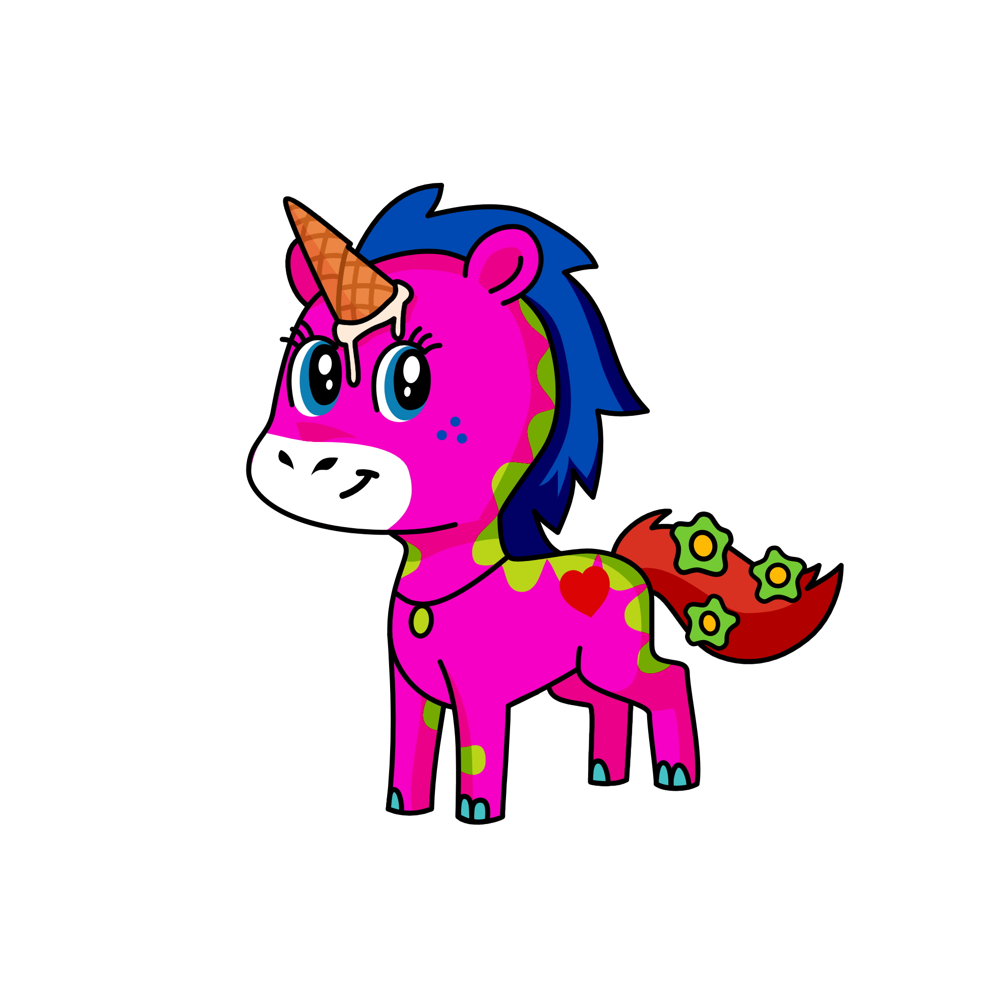 ice cream , the unicorn