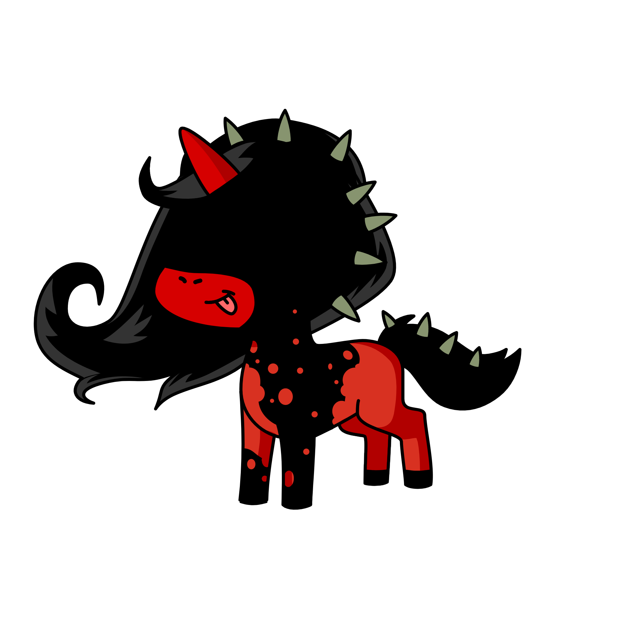 😨, the unicorn