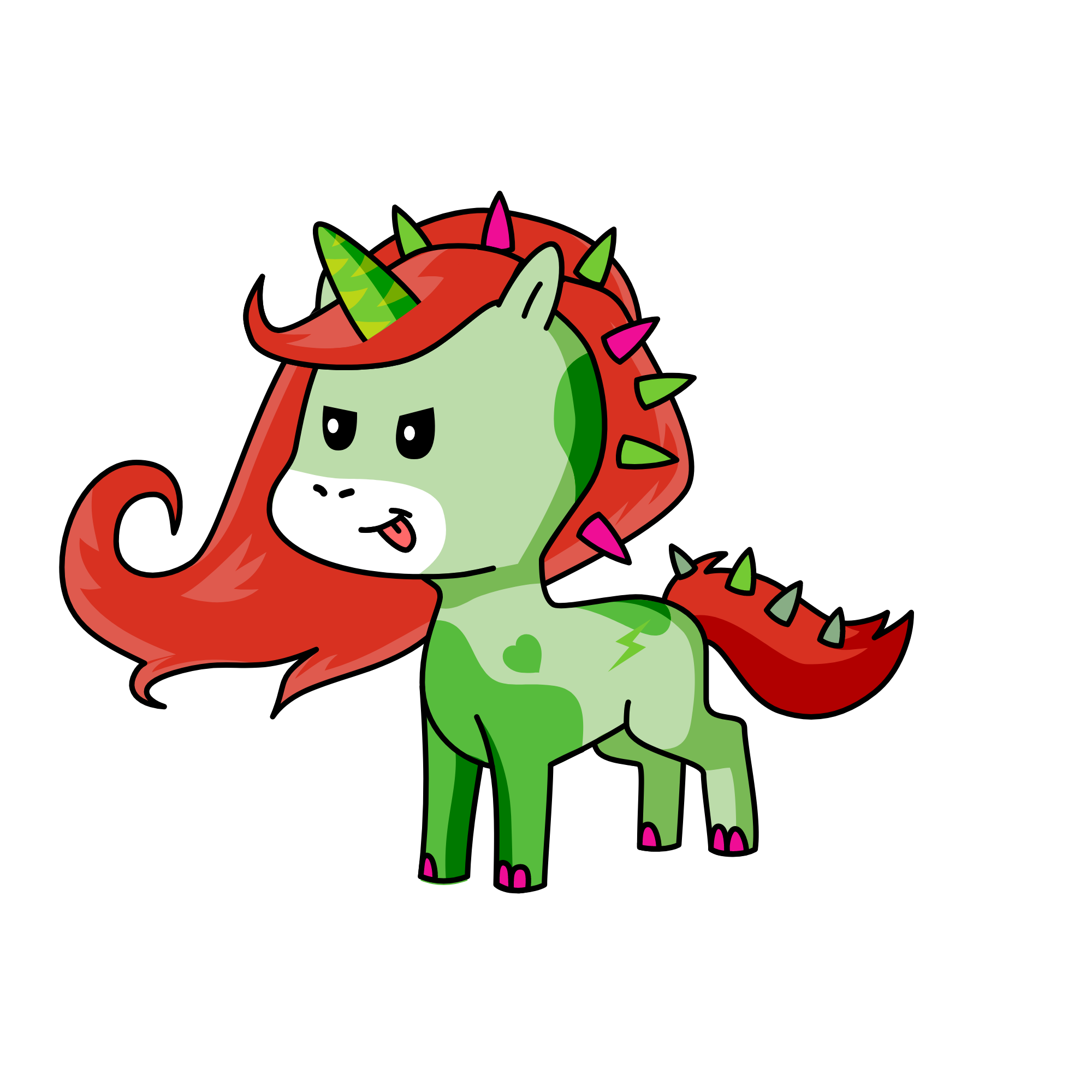 poison ivy, the unicorn