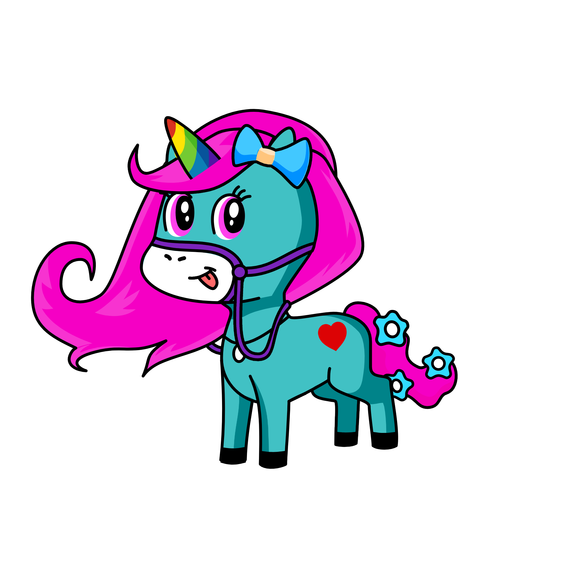 Romina, the unicorn