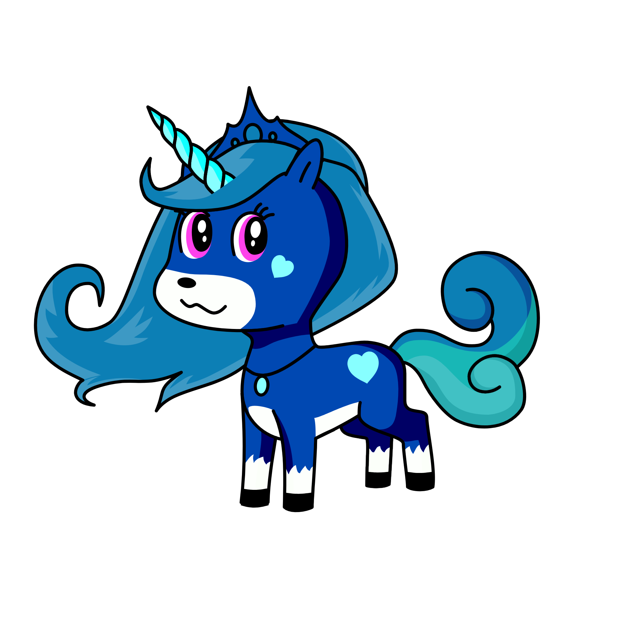 luna, the unicorn