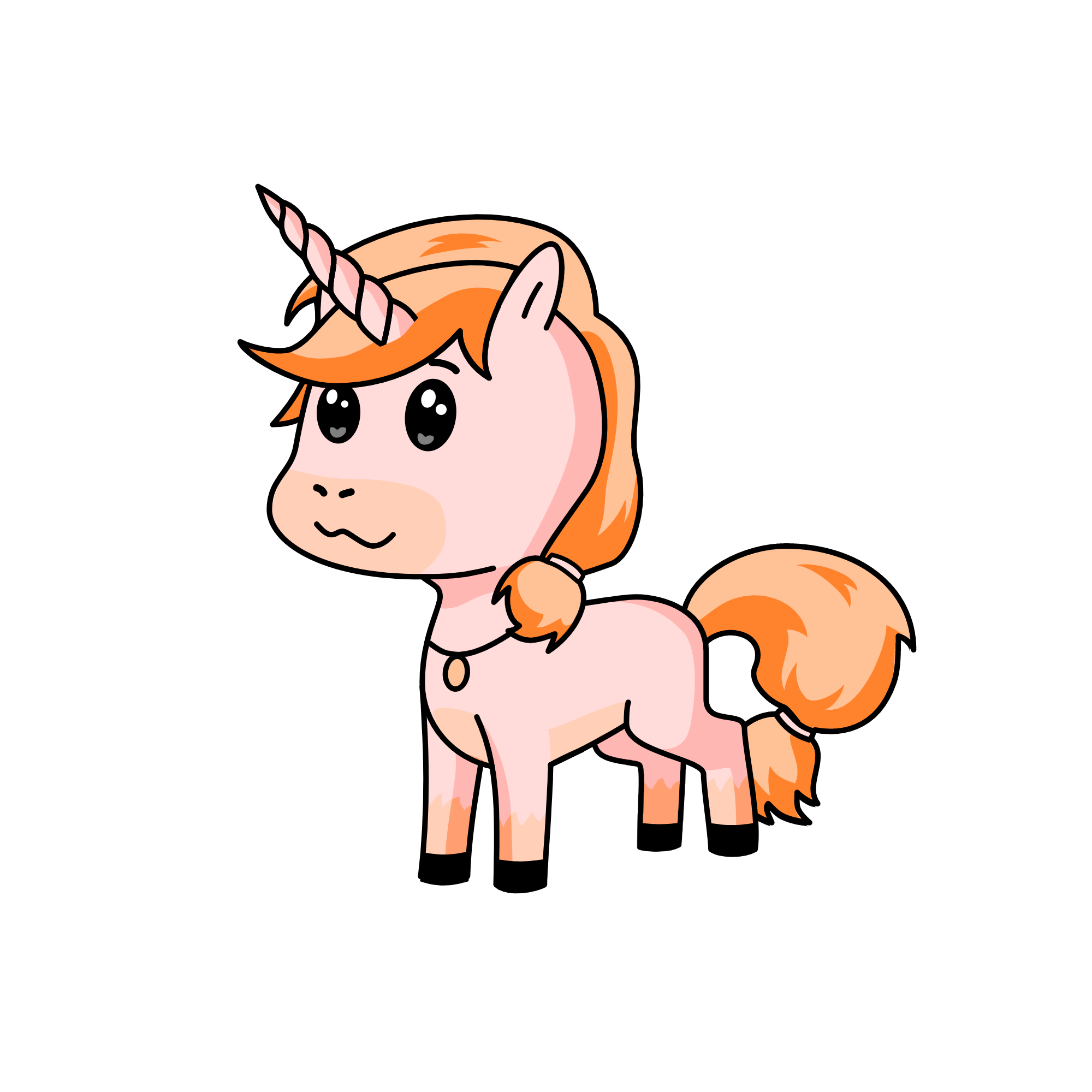 coral, the unicorn