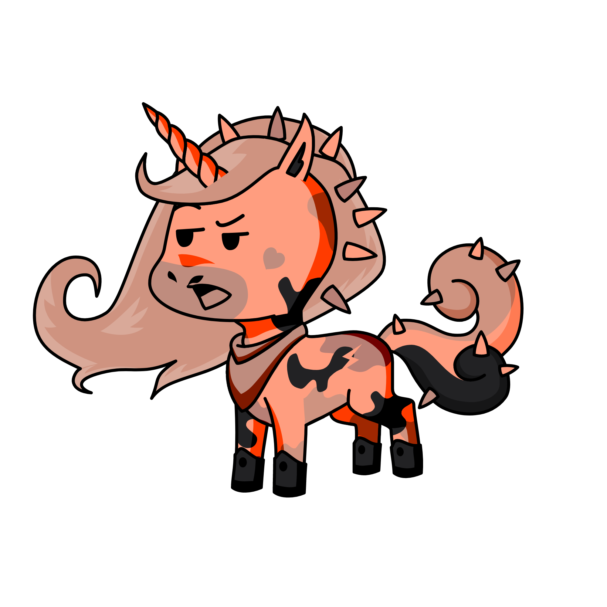strawberry, the unicorn
