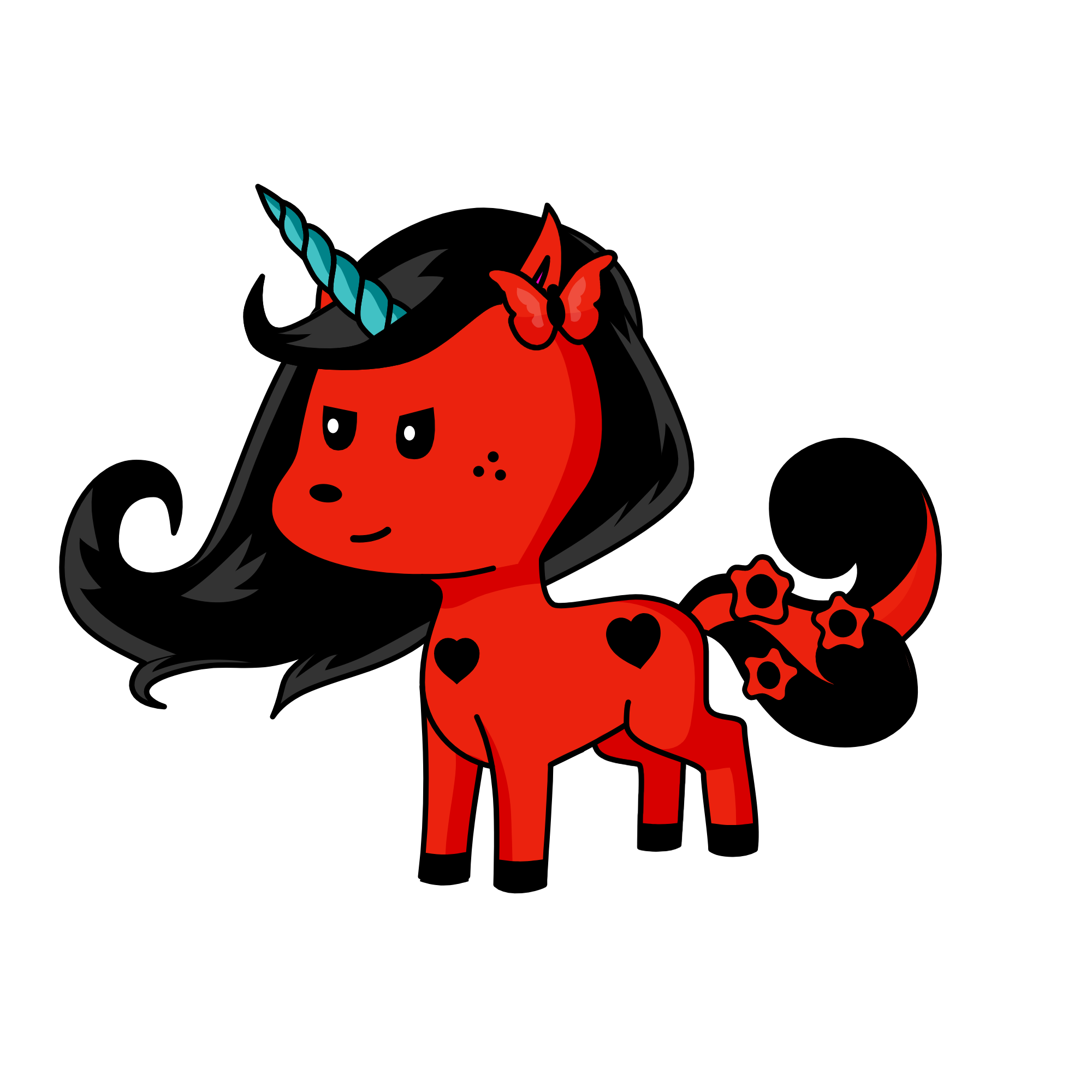 JennyDevil, the unicorn