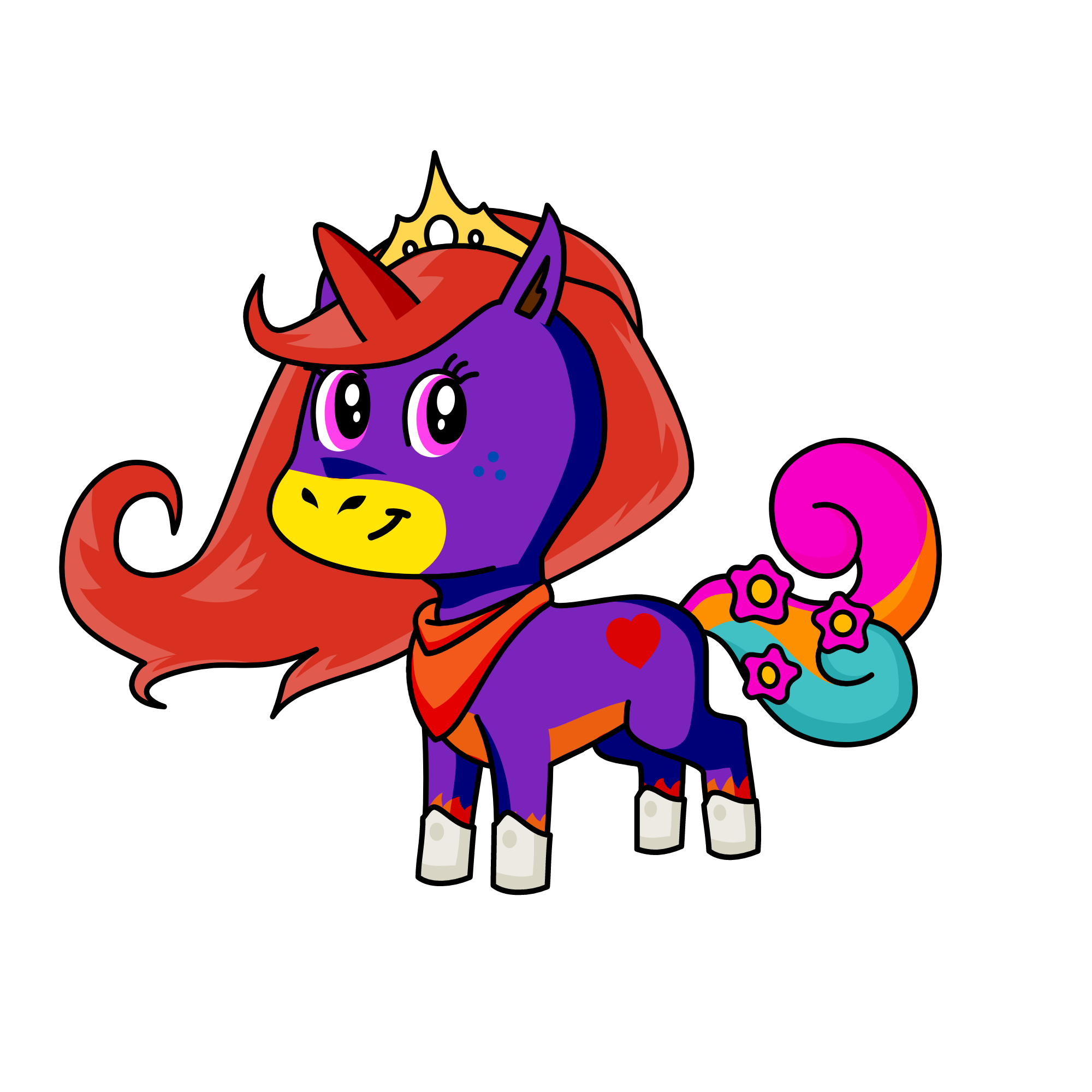 Freena, the unicorn