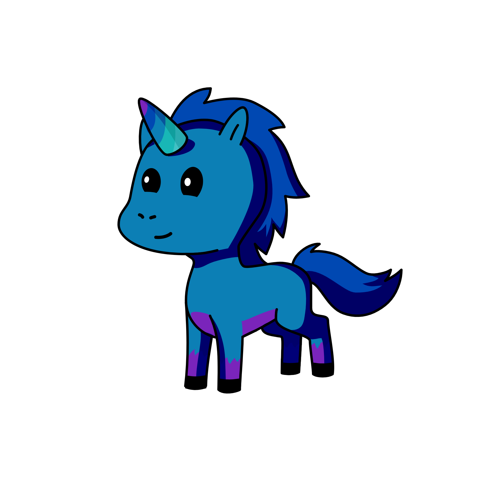 night, the unicorn