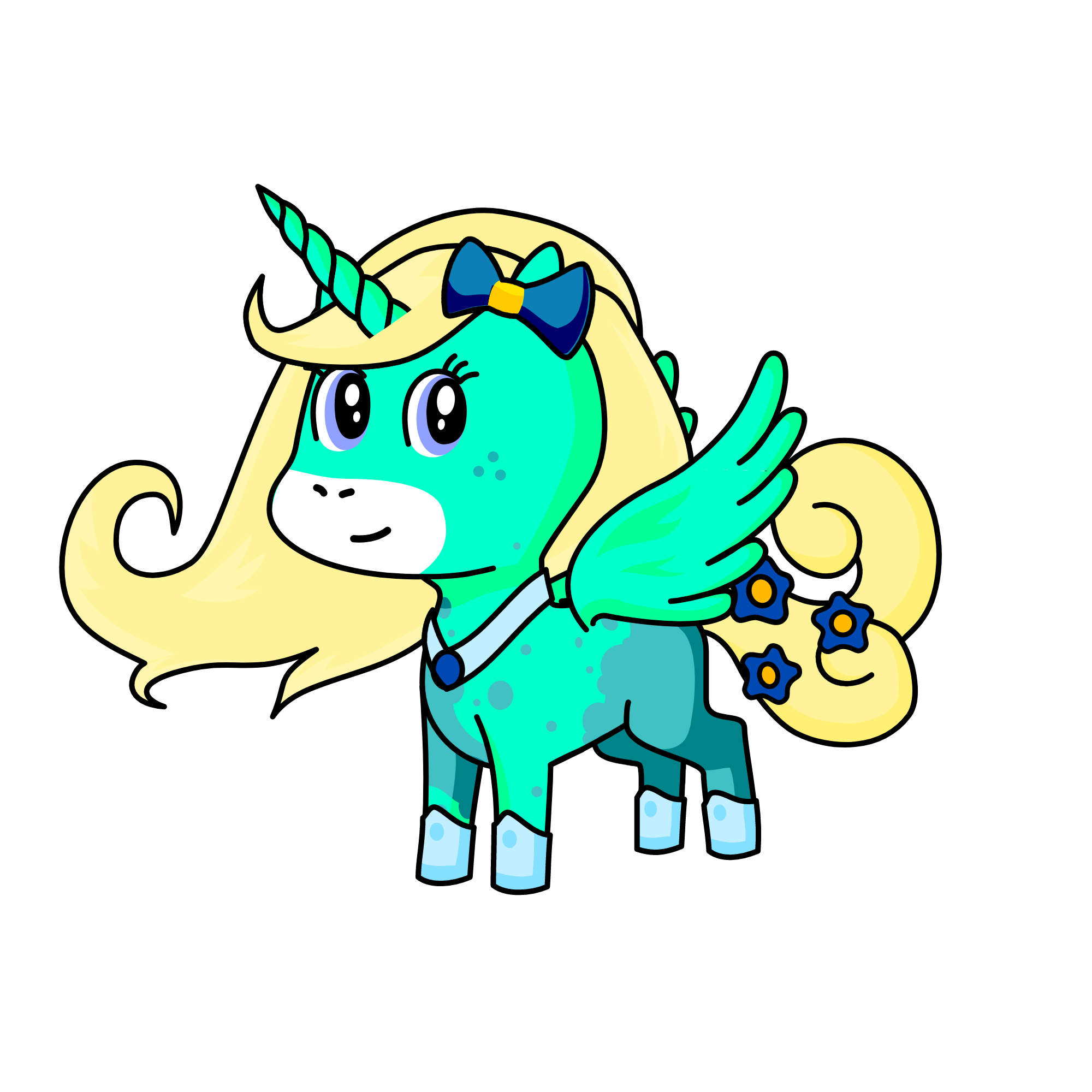 Daydream Bubbles, the unicorn