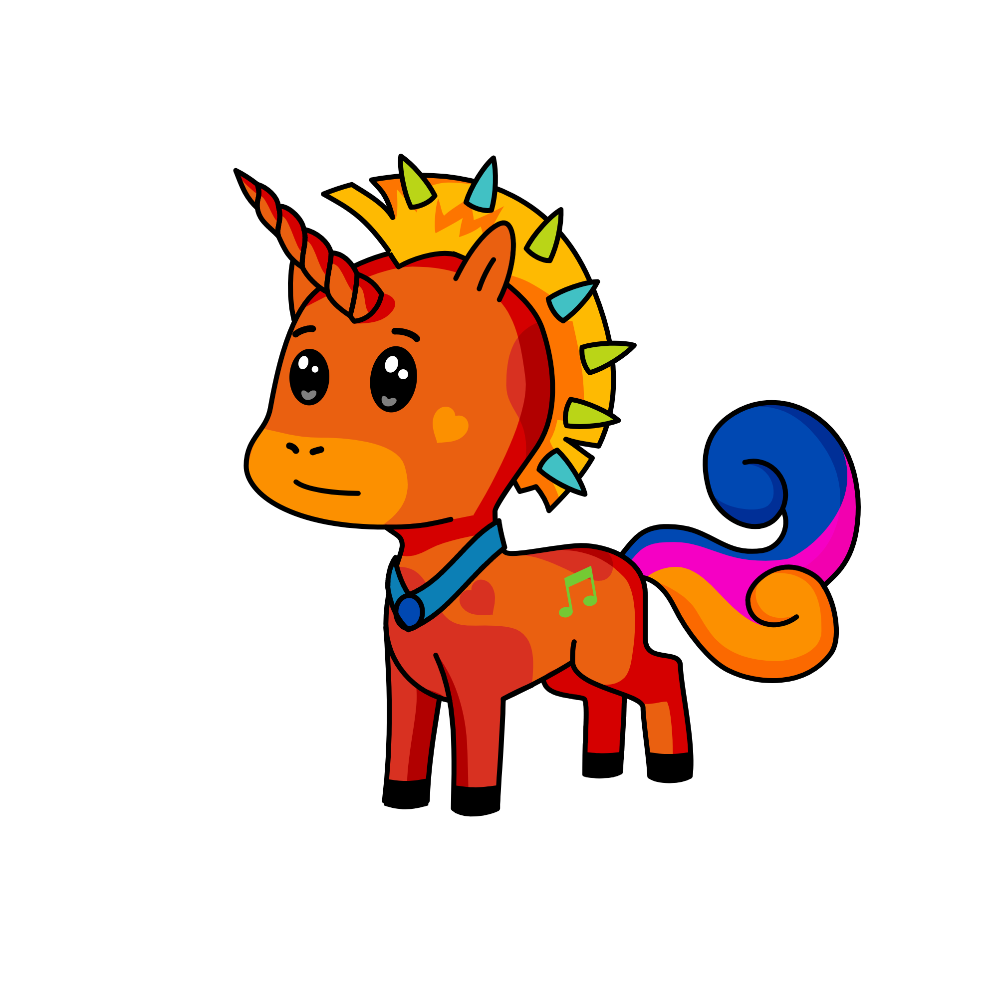 fd, the unicorn