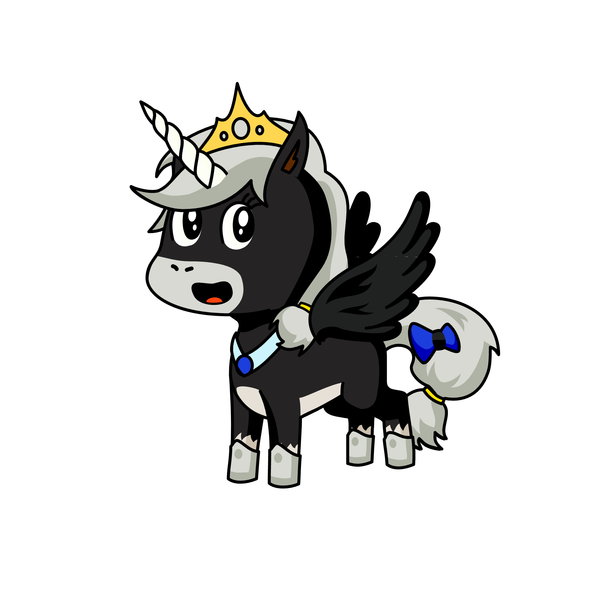 Princess Luna, the unicorn