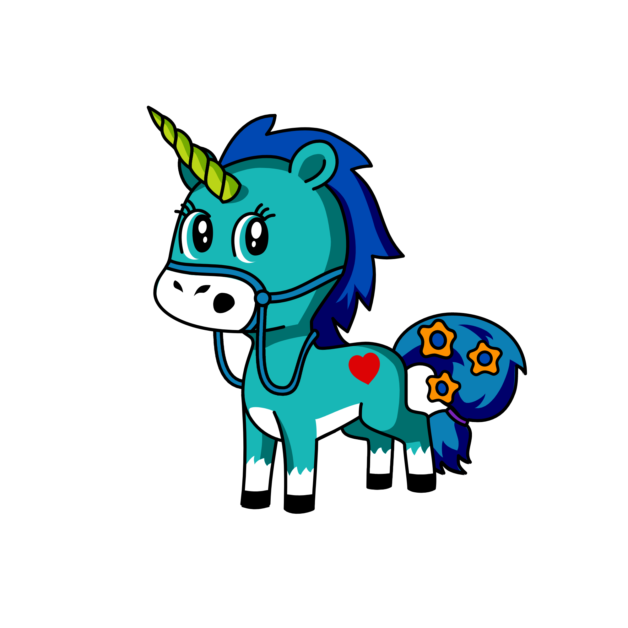 Trania, the unicorn