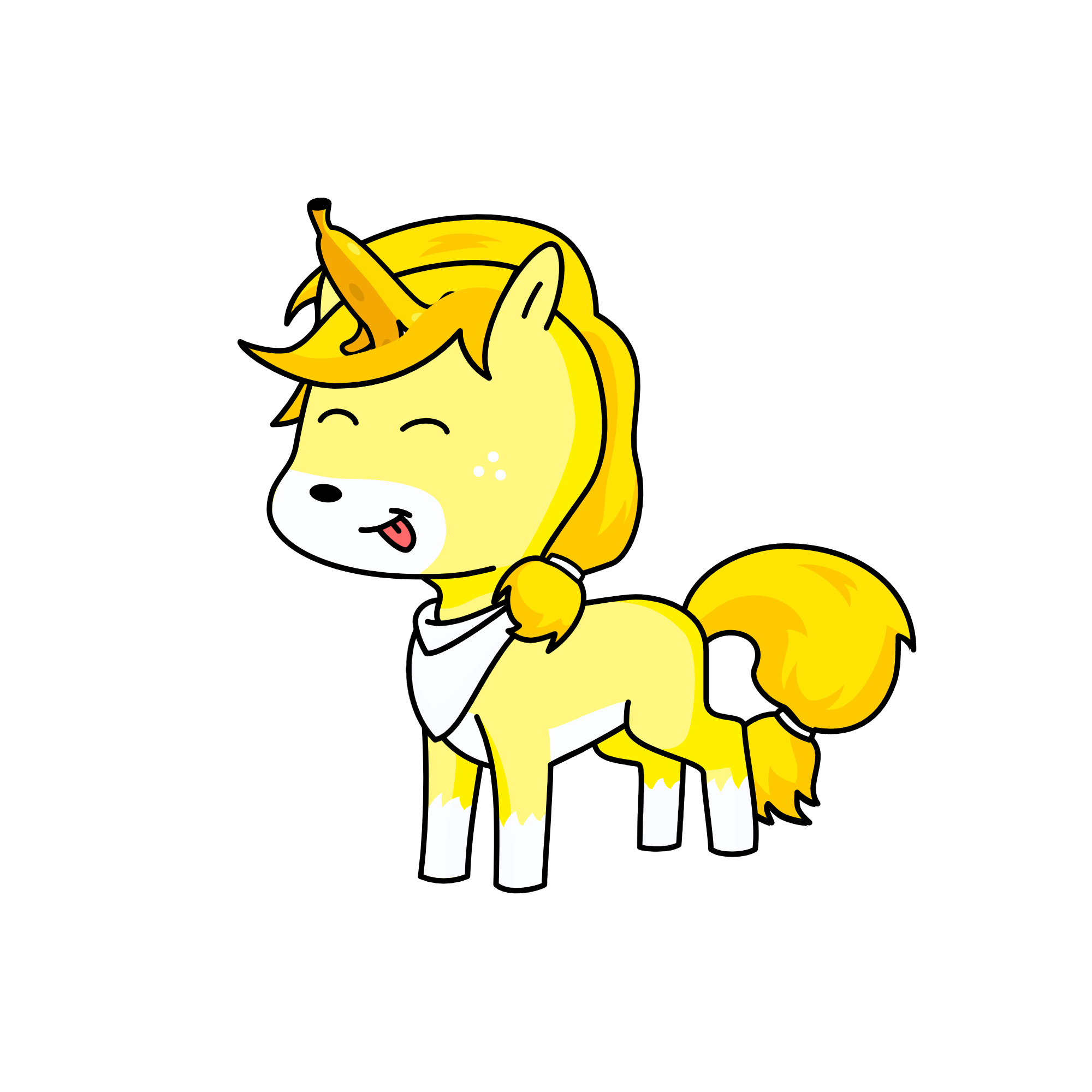 Banana QT🍌, the unicorn