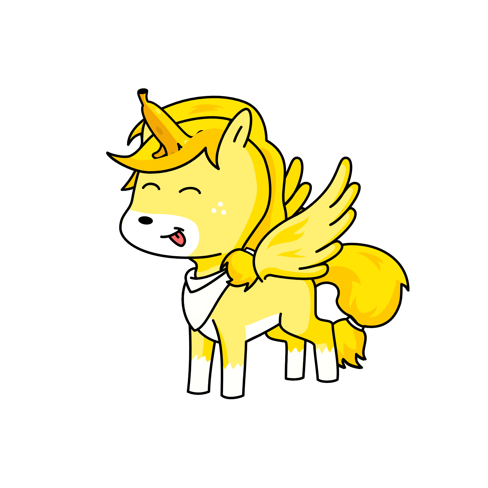 Banana QT 🍌, the unicorn