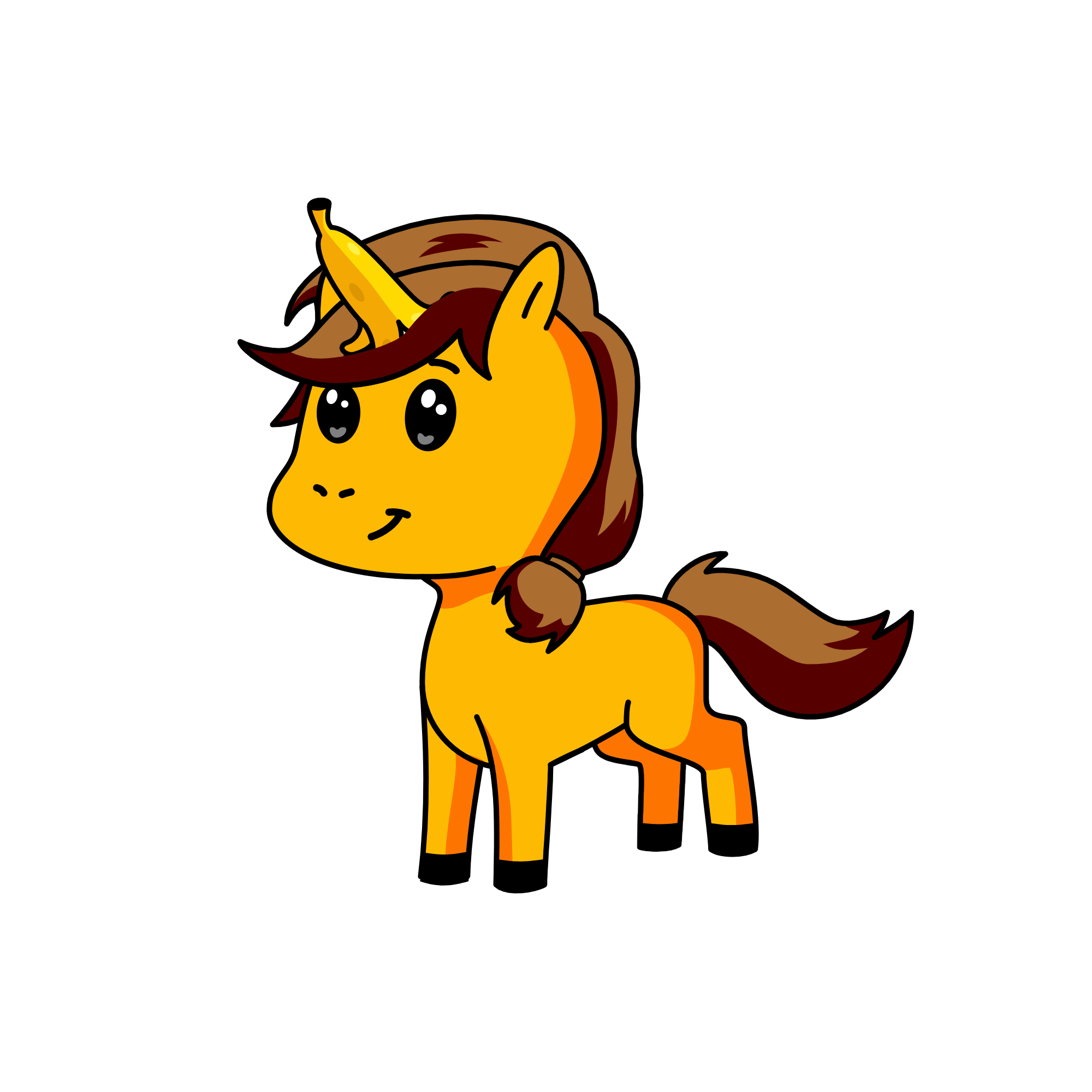 Banana, the unicorn