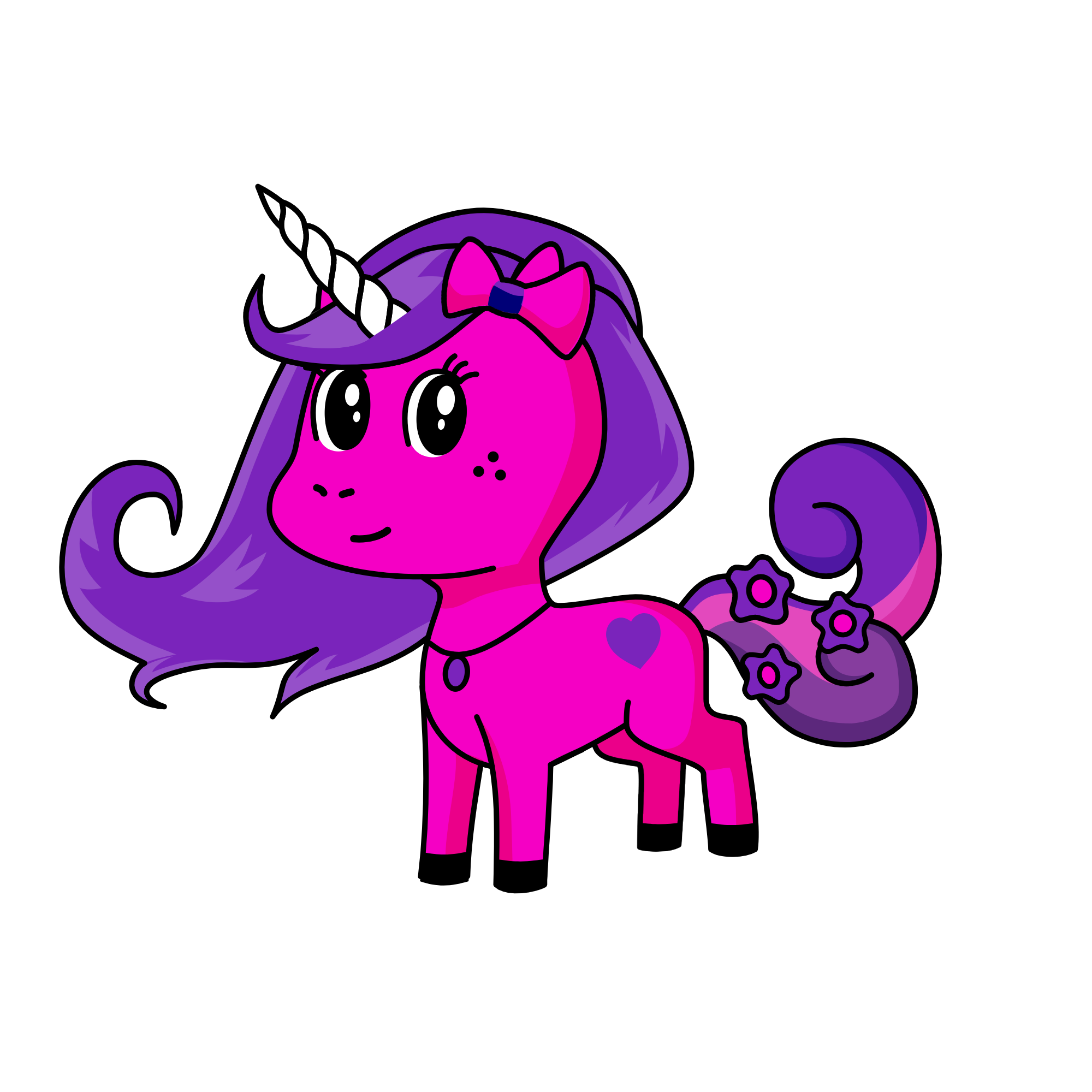 Leila Star, the unicorn