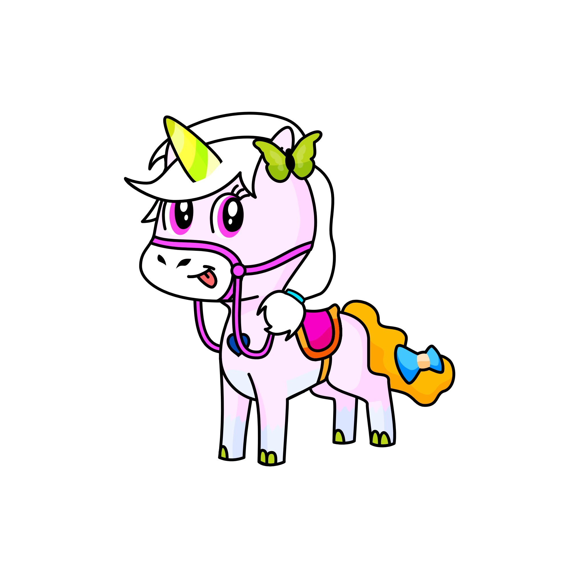 Makayla, the unicorn