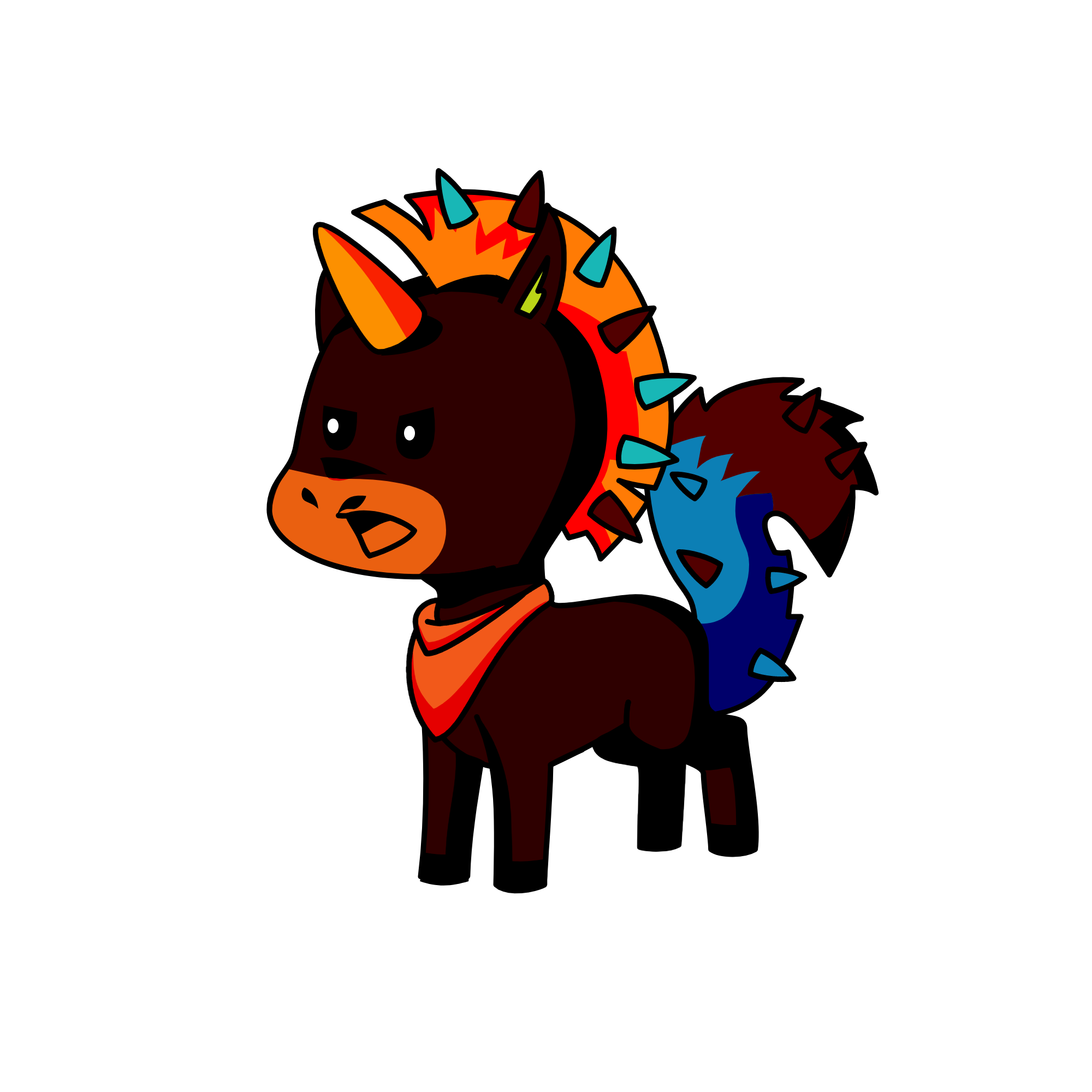 spike, the unicorn