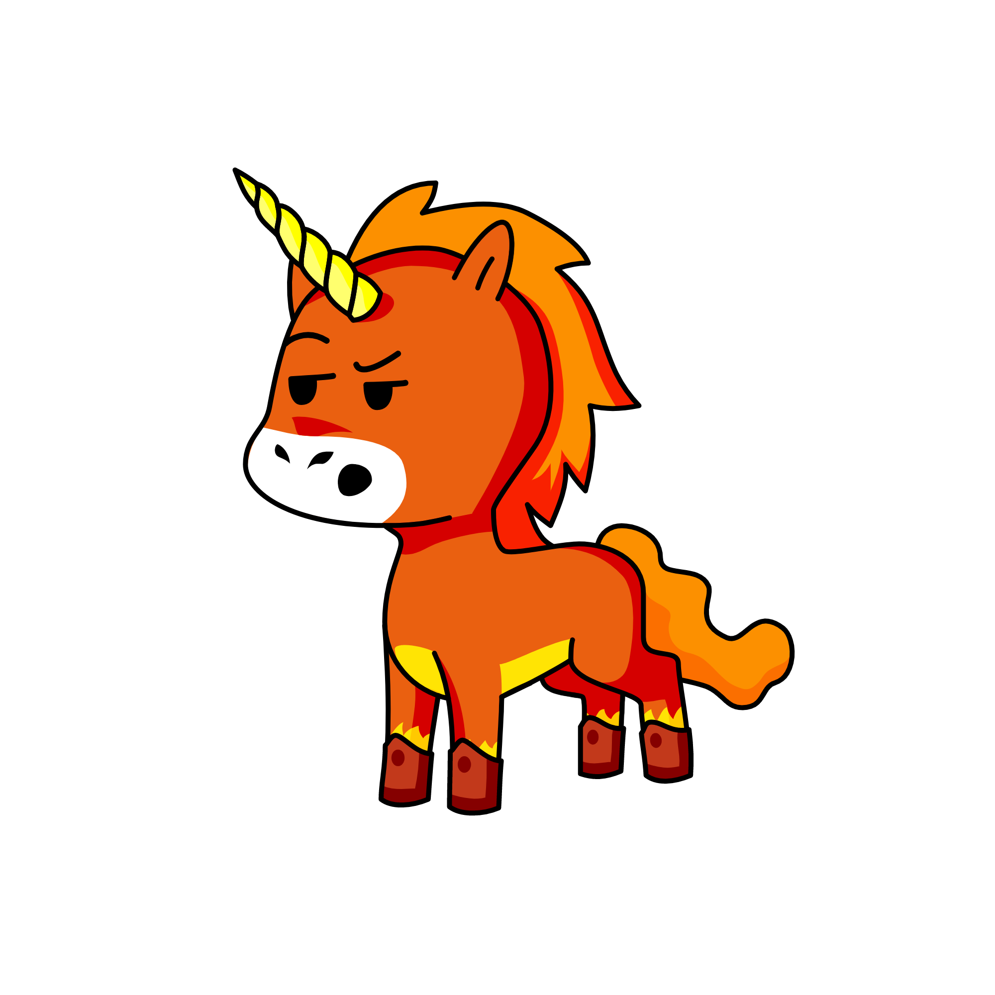 Infurinard, the unicorn