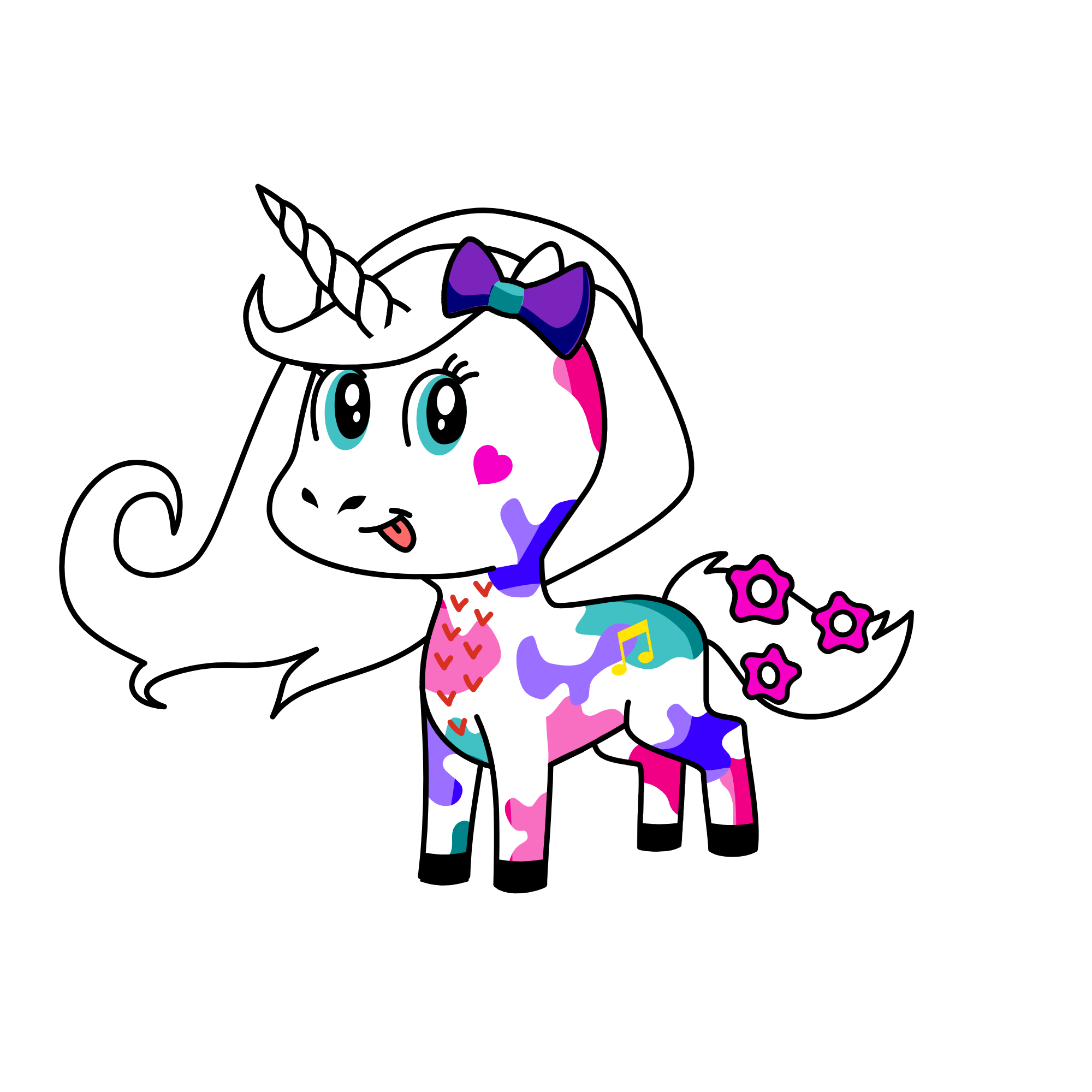 Zulu, the unicorn