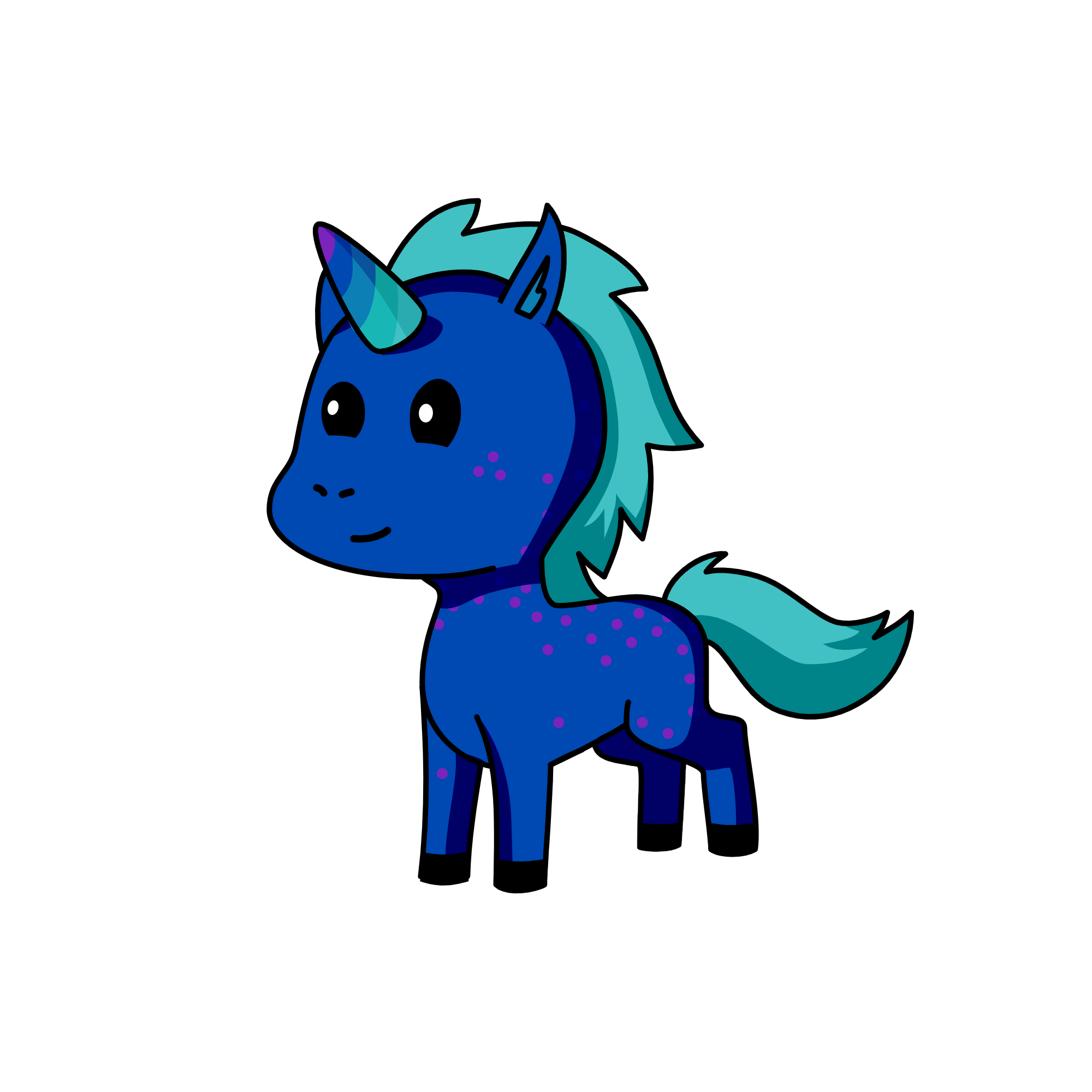 moon, the unicorn