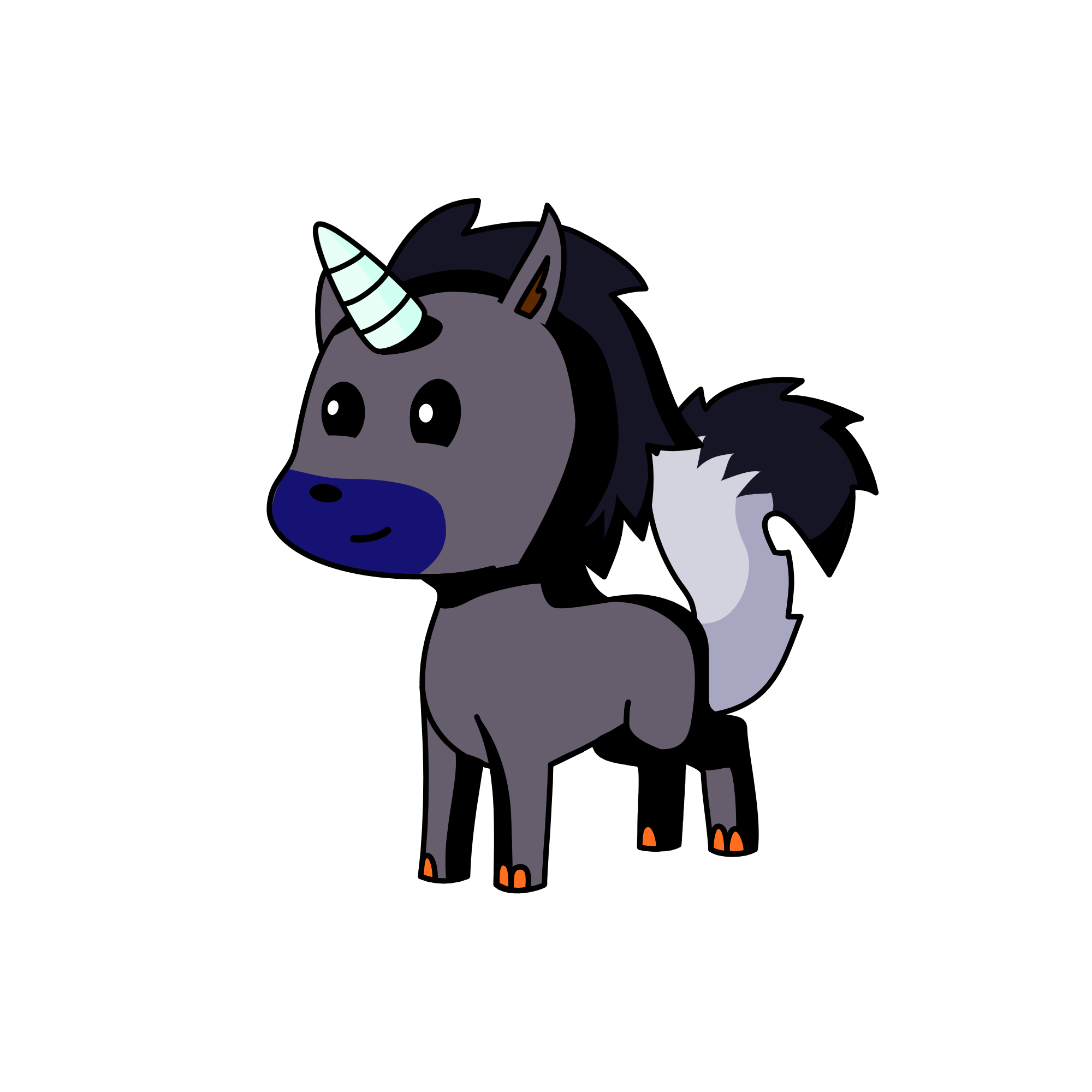 wolfy, the unicorn