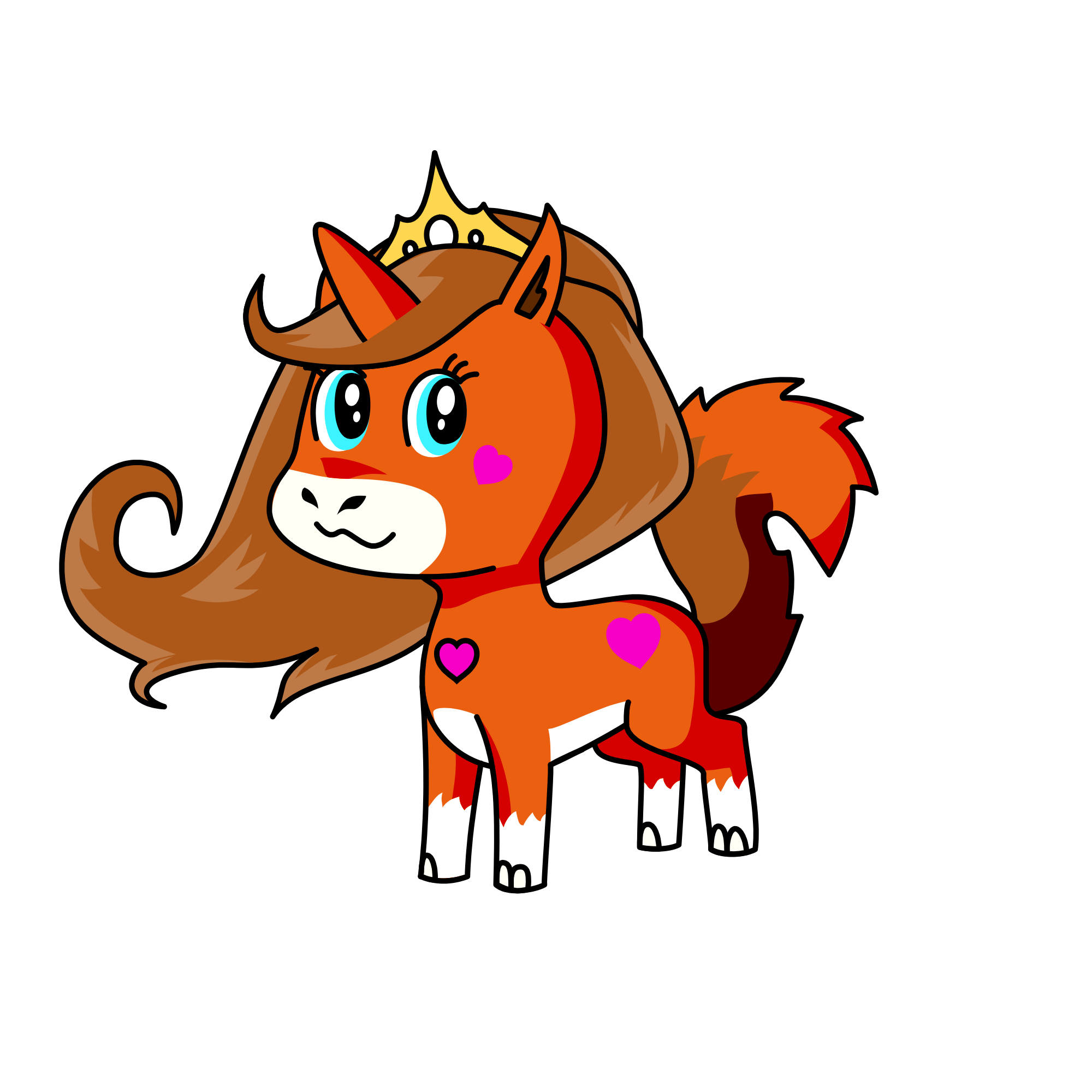 Wolf-a-corn, the unicorn