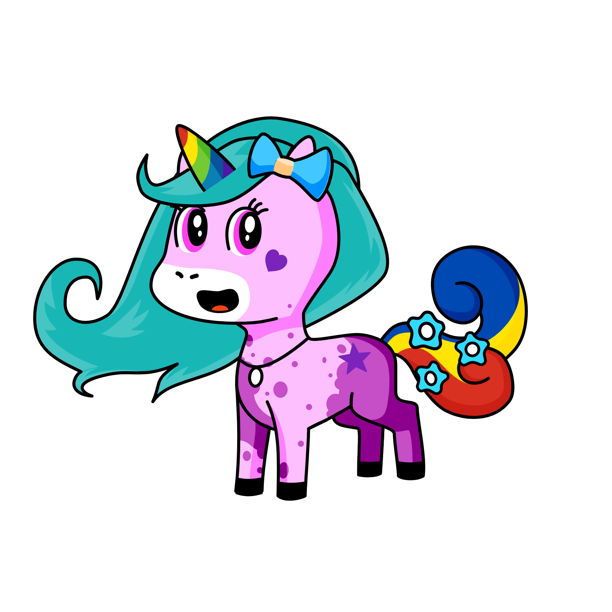 Starburst, the unicorn