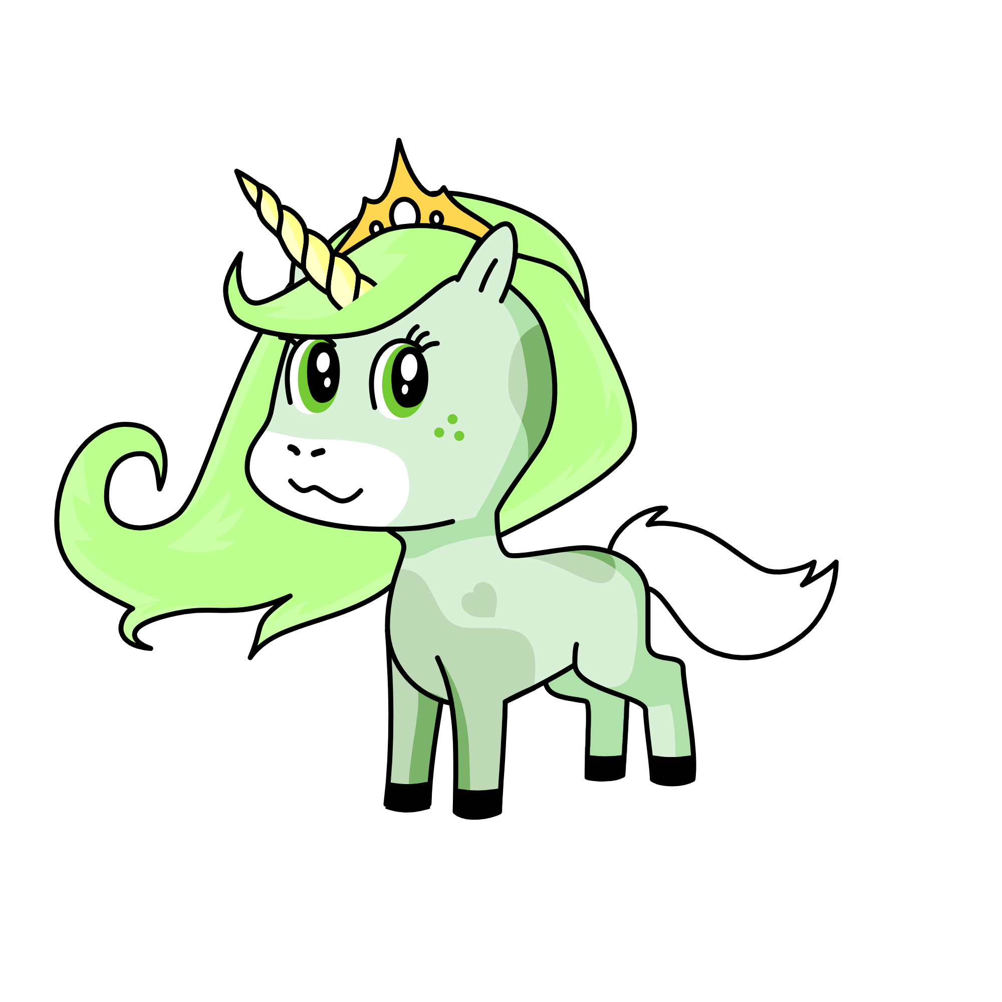 Uggo O O O O O, the unicorn