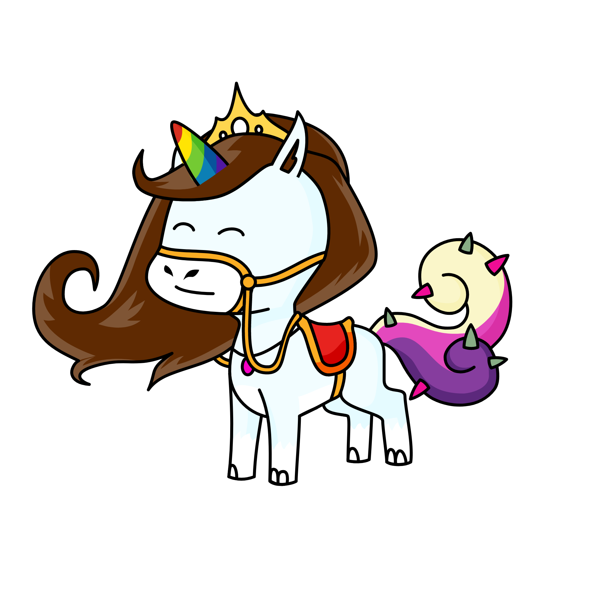 Happy Unicorn!, the unicorn