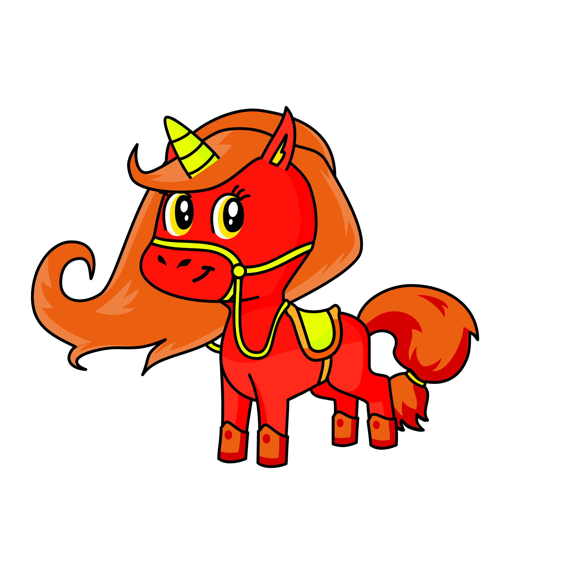 this girl is on fire , the unicorn