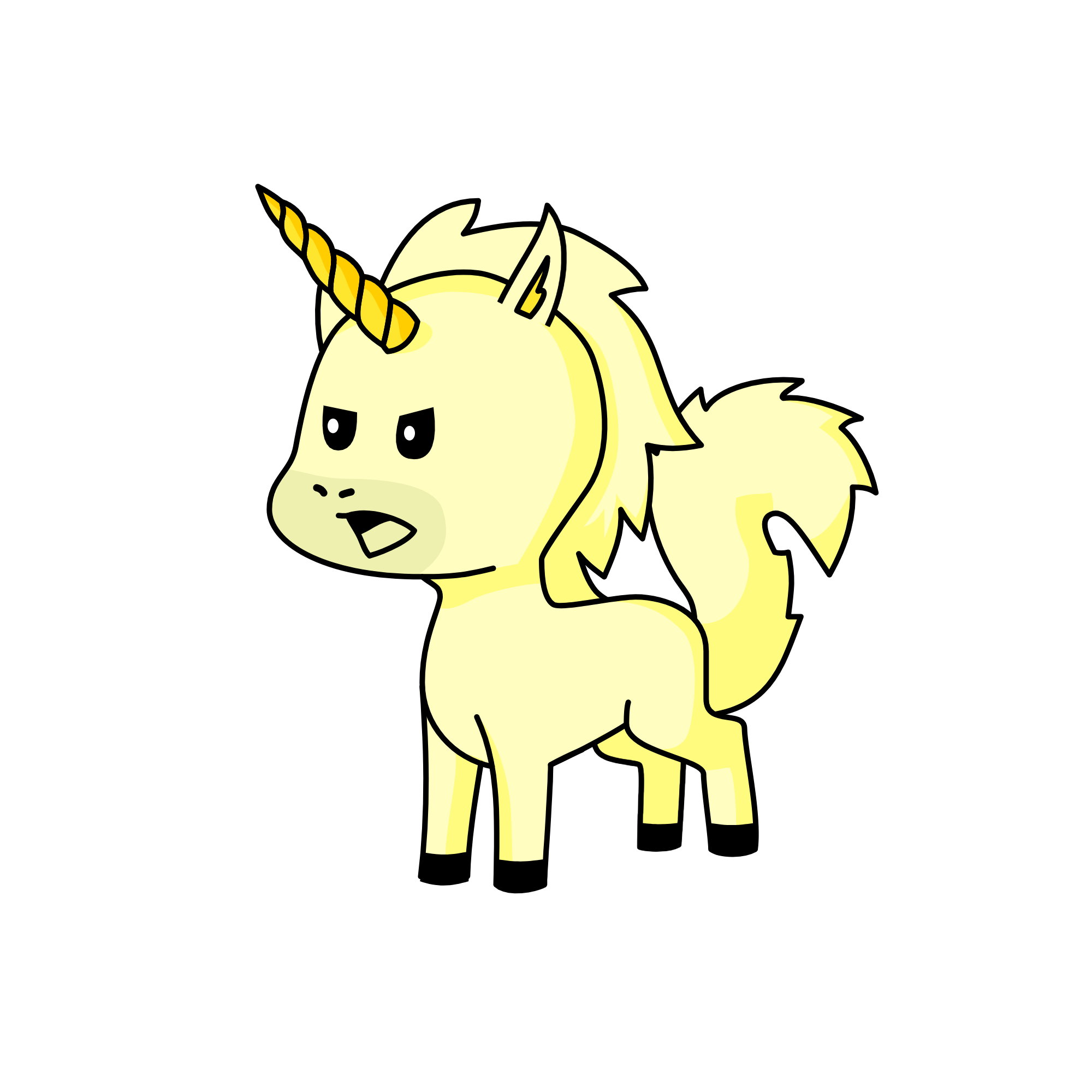 Anomy from feral pride, the unicorn