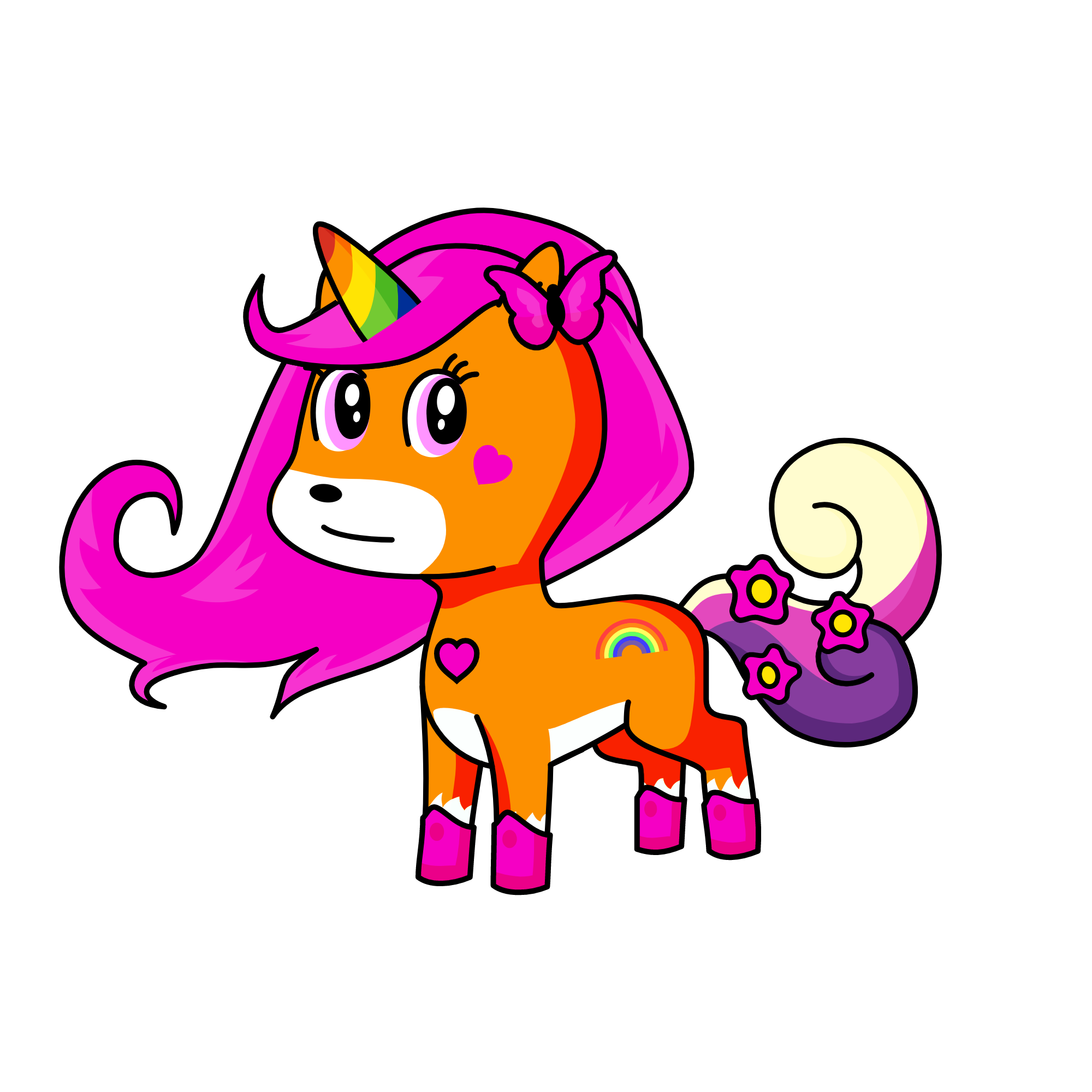 foxy, the unicorn