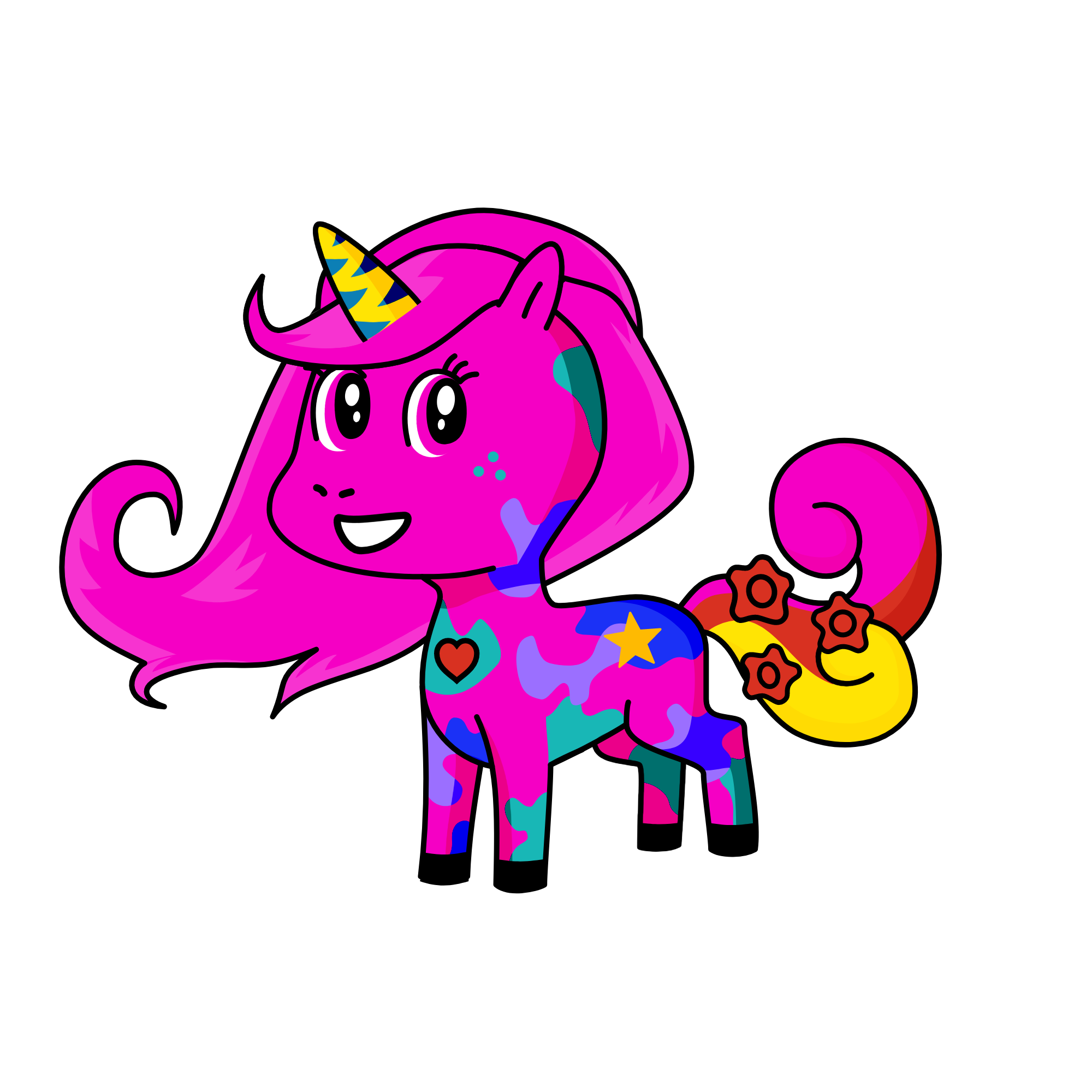 Stella, the unicorn