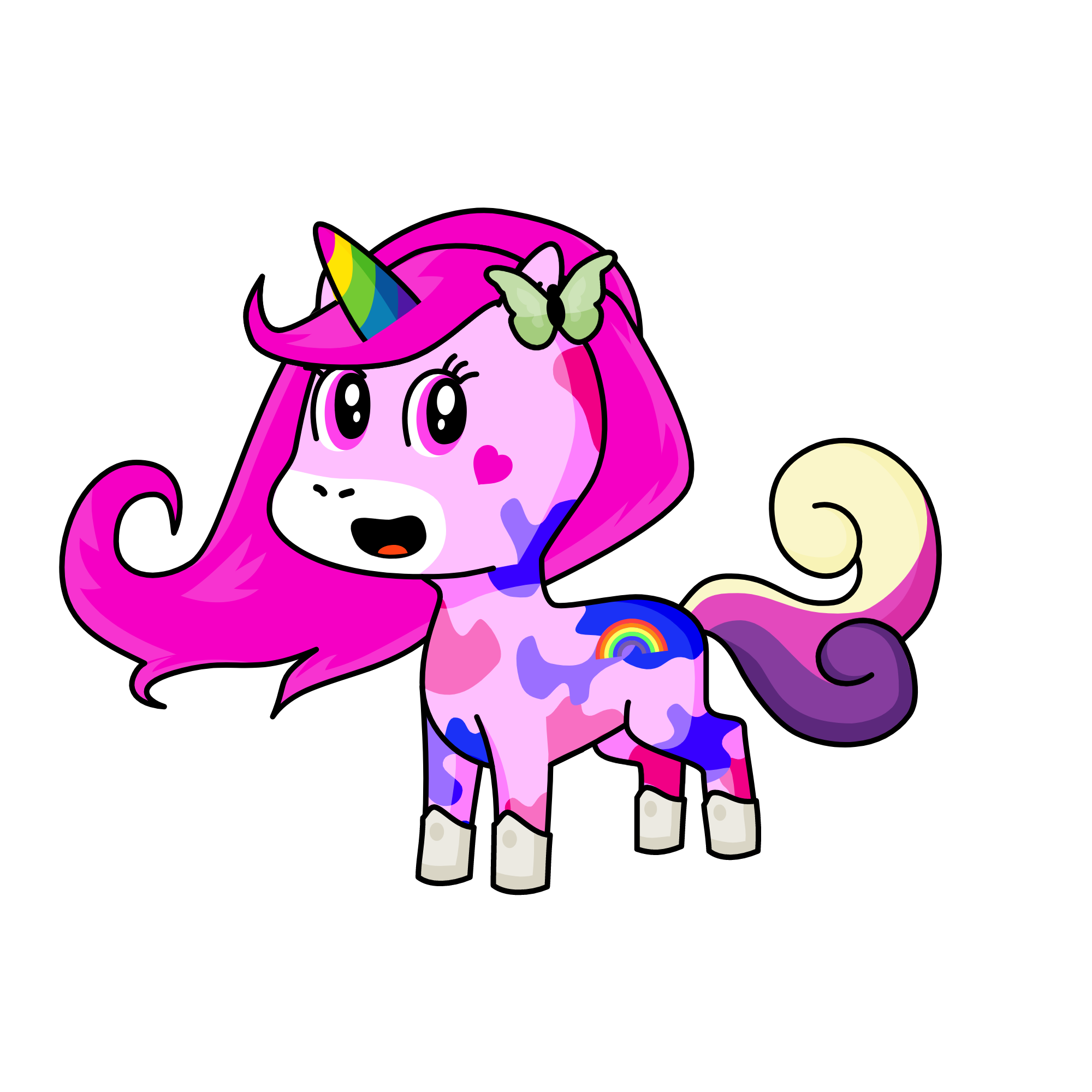 pinkey pie, the unicorn