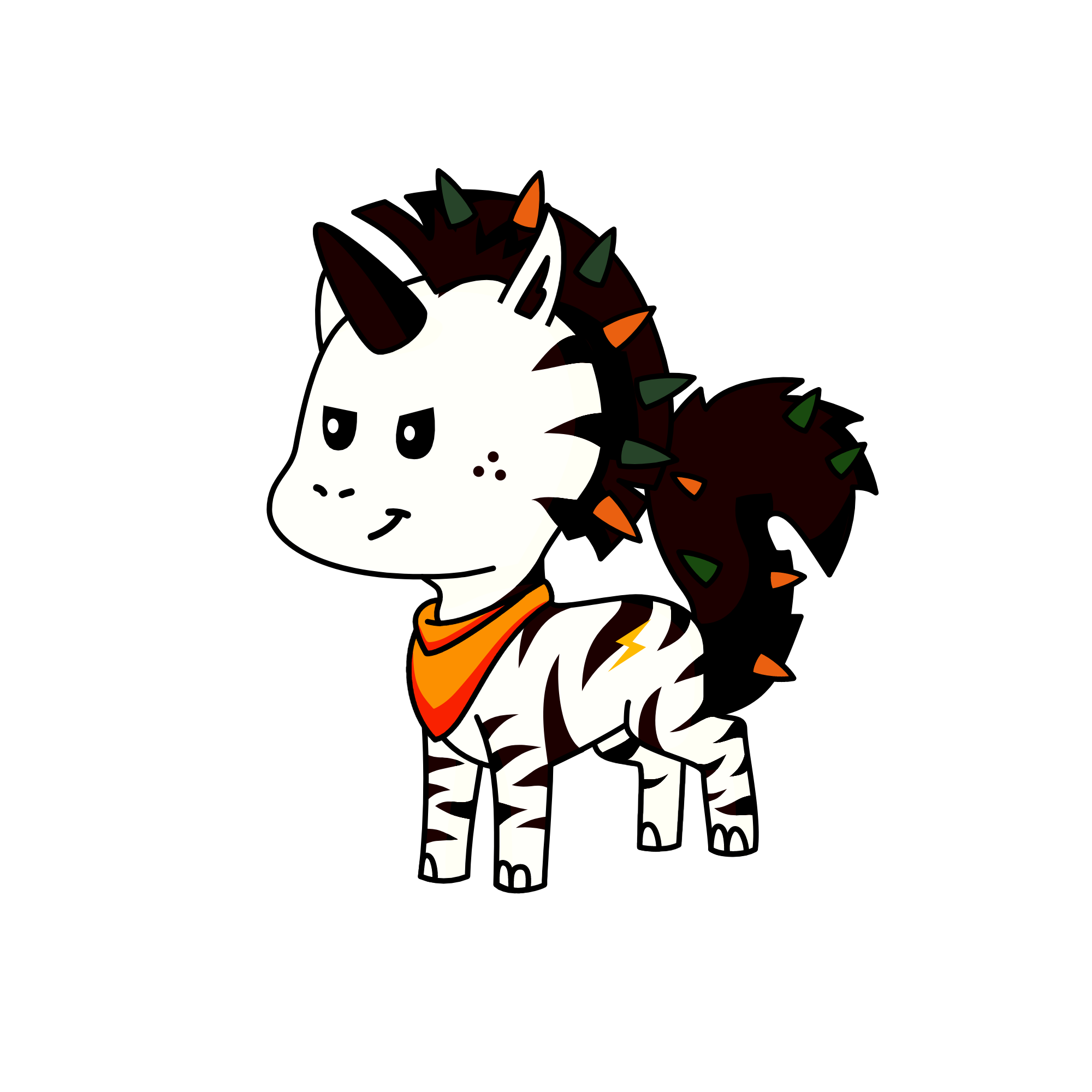 Zebra, the unicorn
