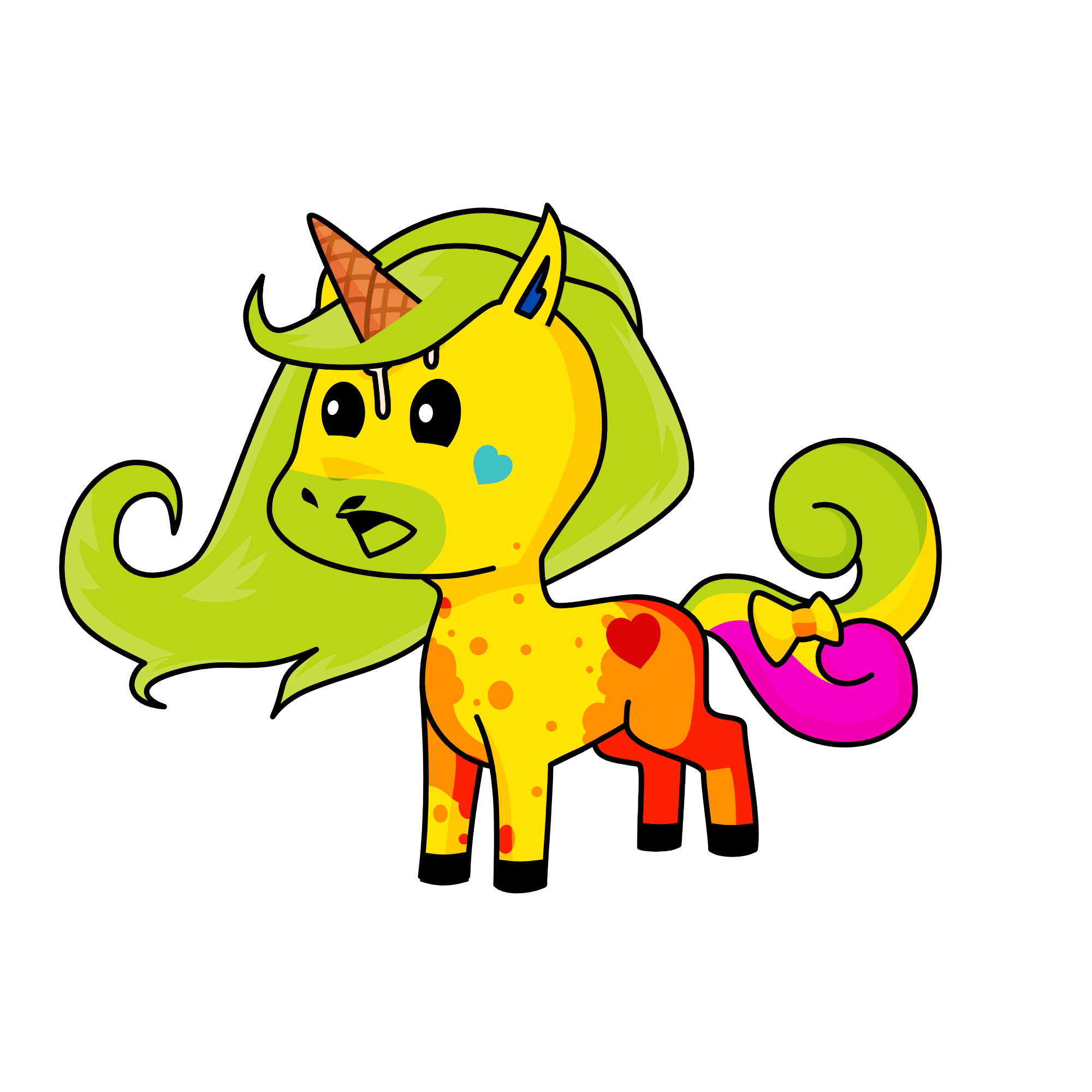 j, the unicorn