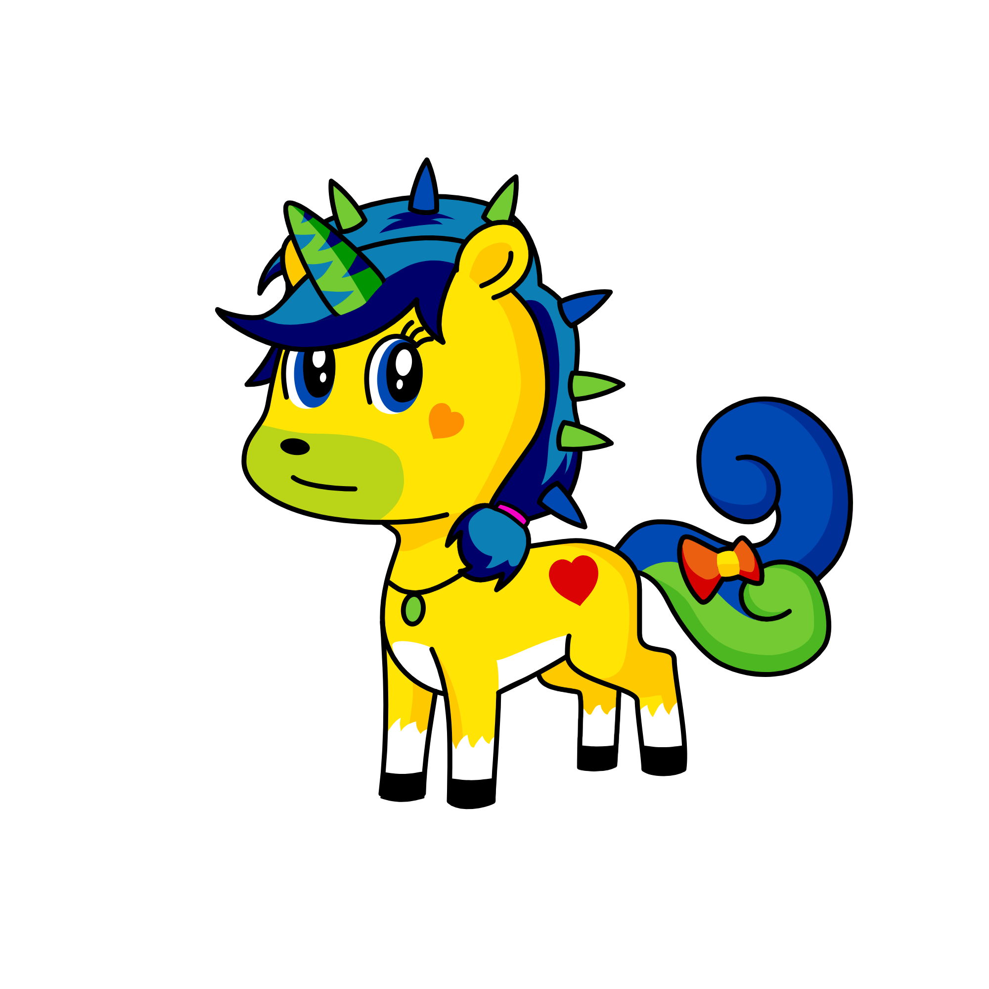 o, the unicorn
