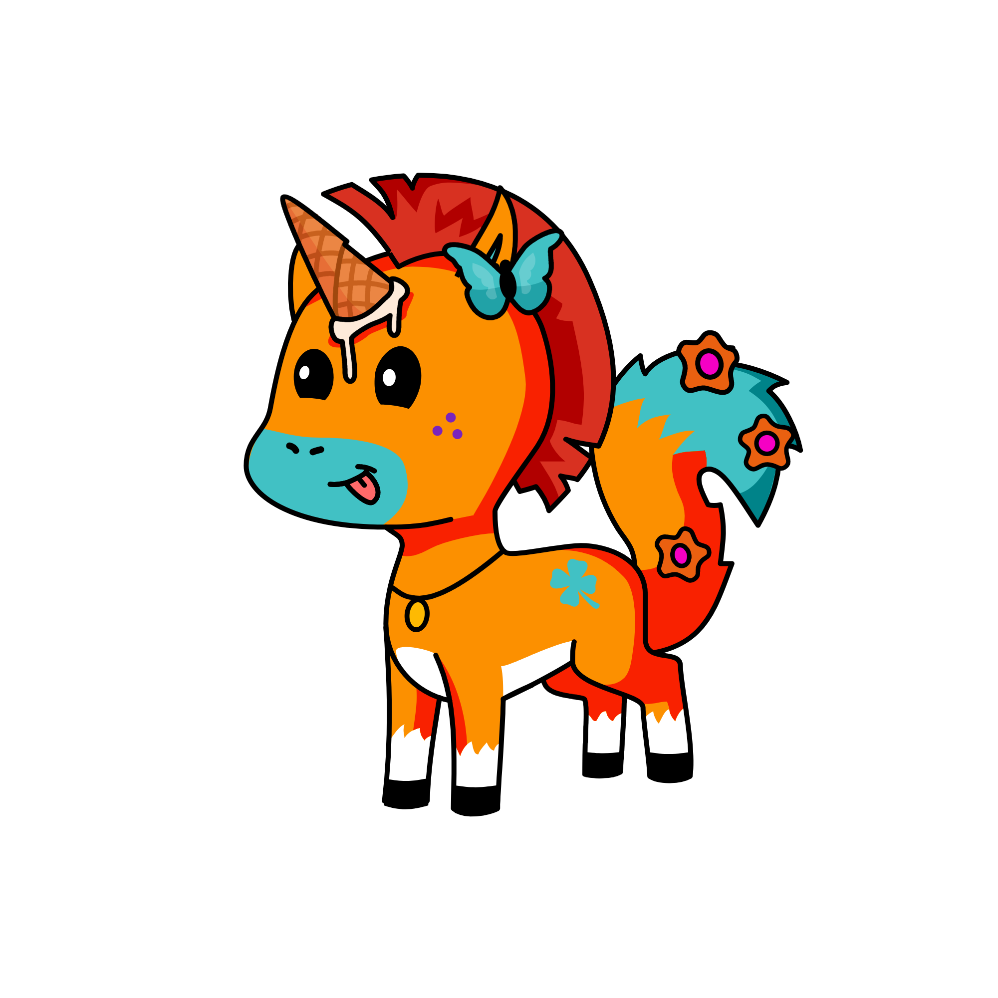 ghfg, the unicorn
