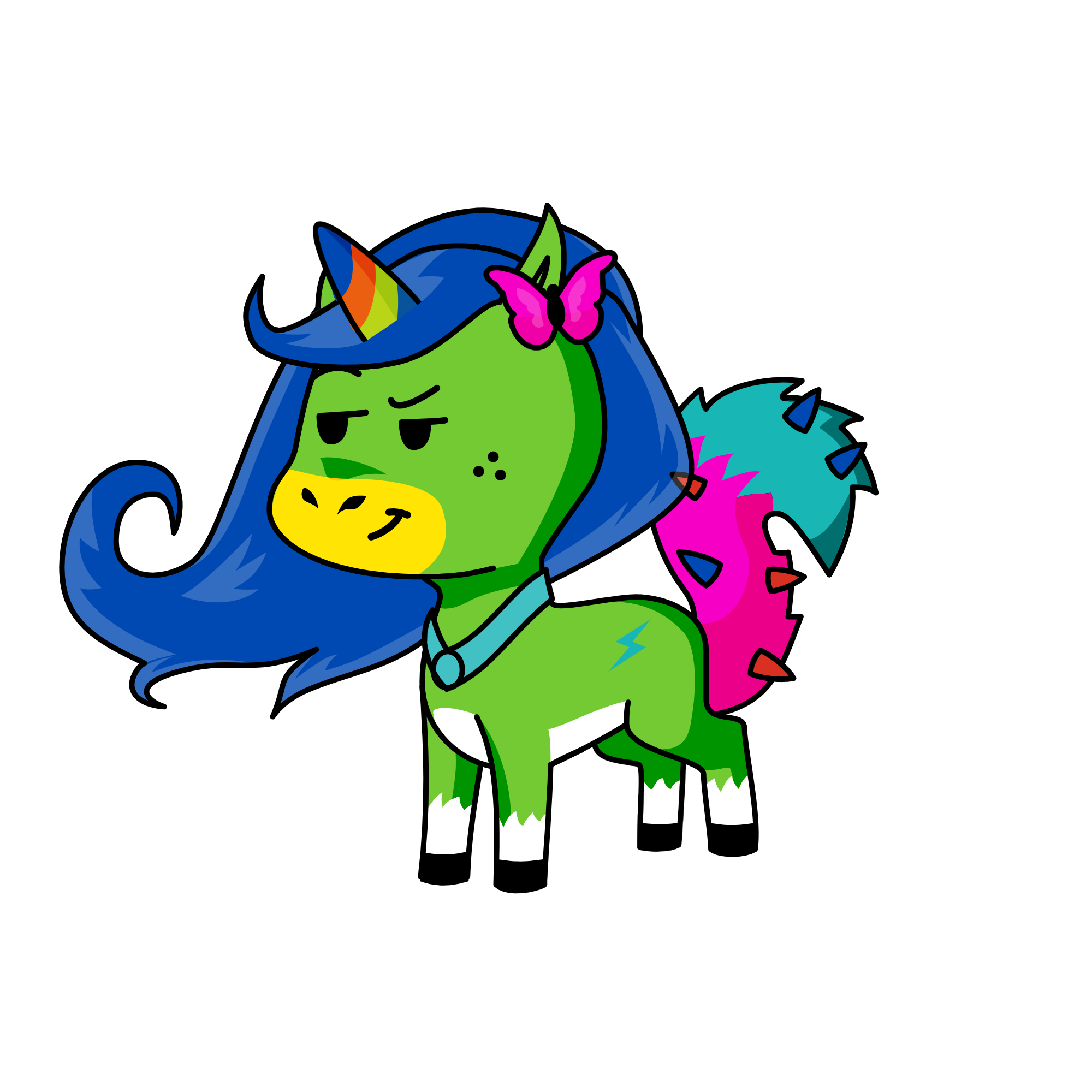 y, the unicorn
