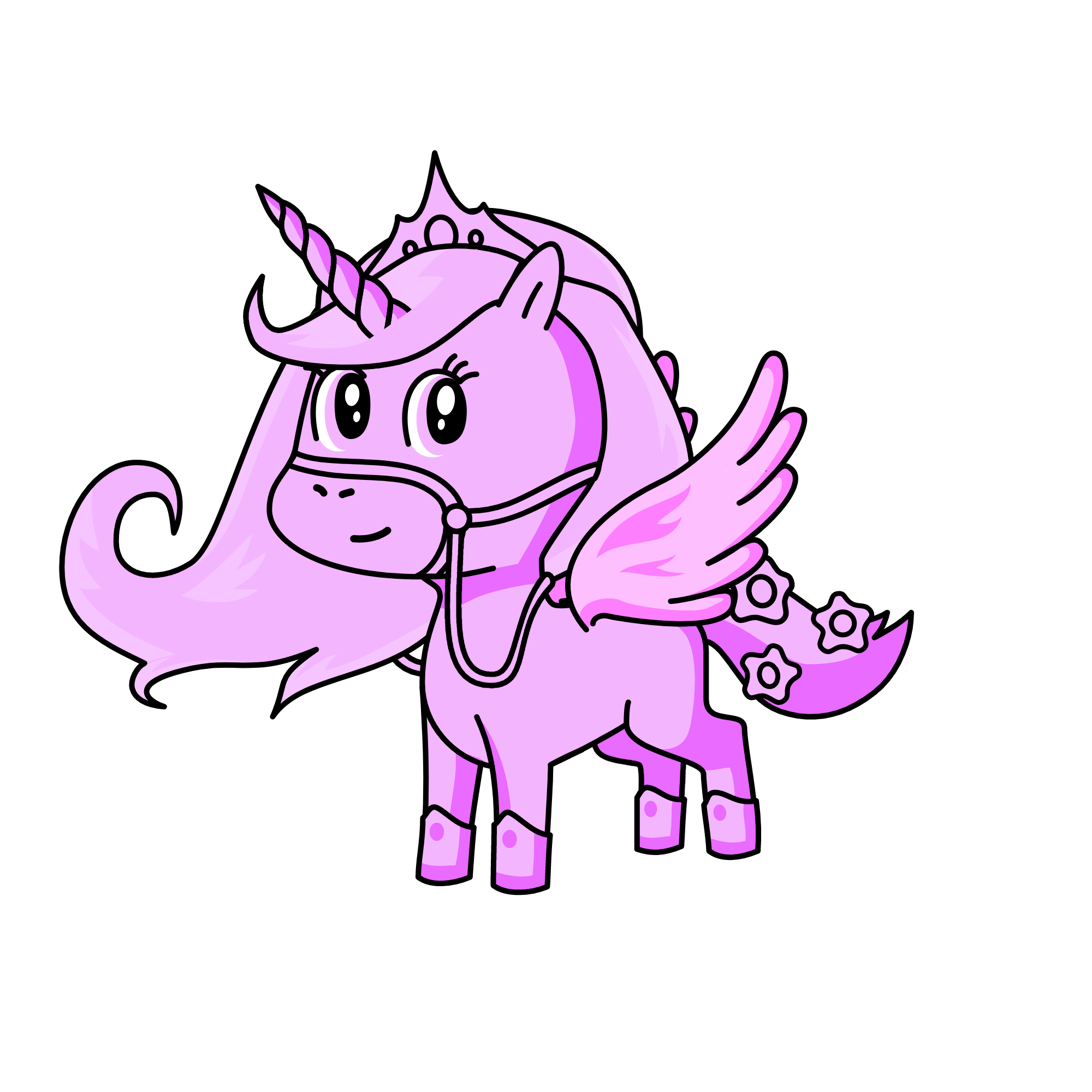 pinky, the unicorn