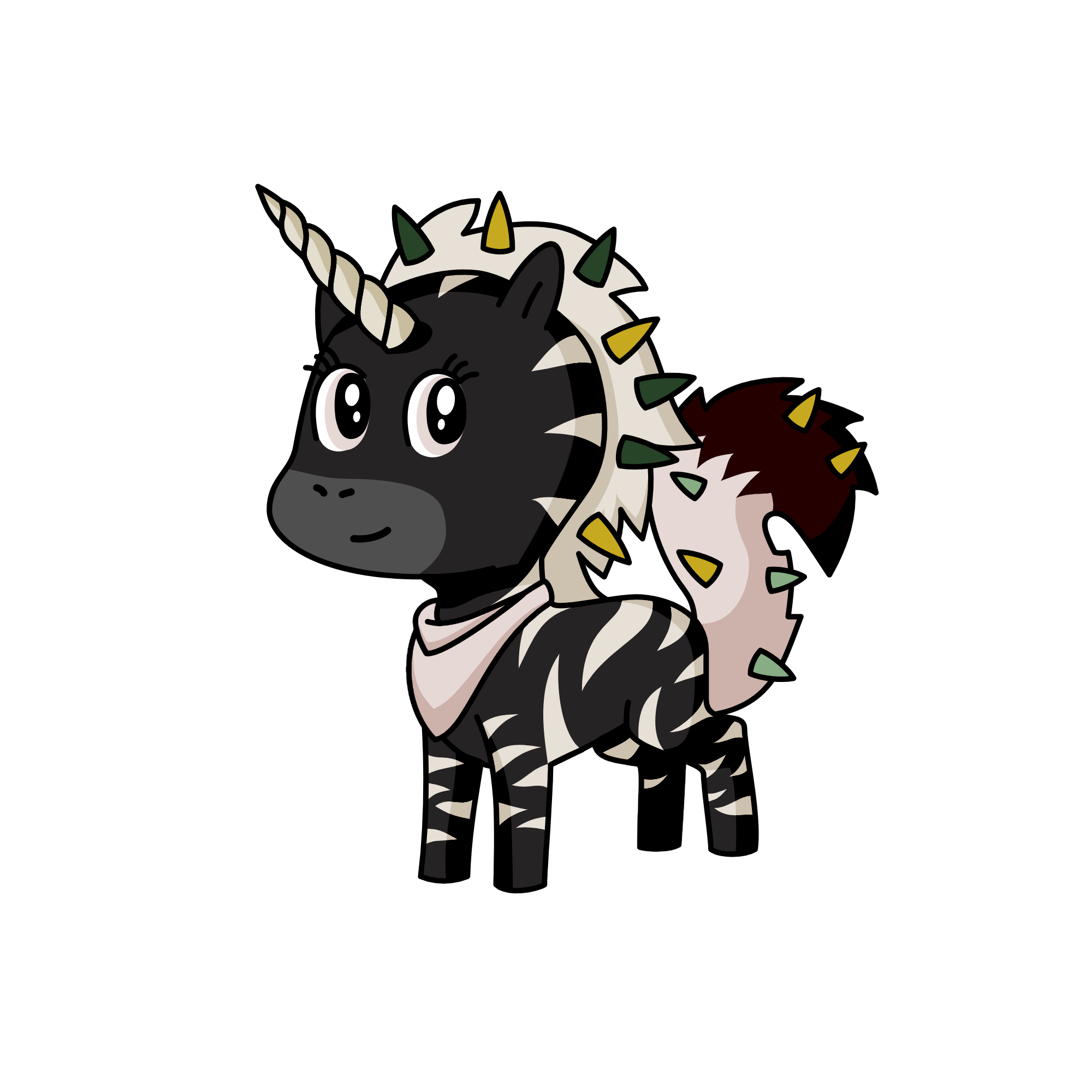 darkness, the unicorn