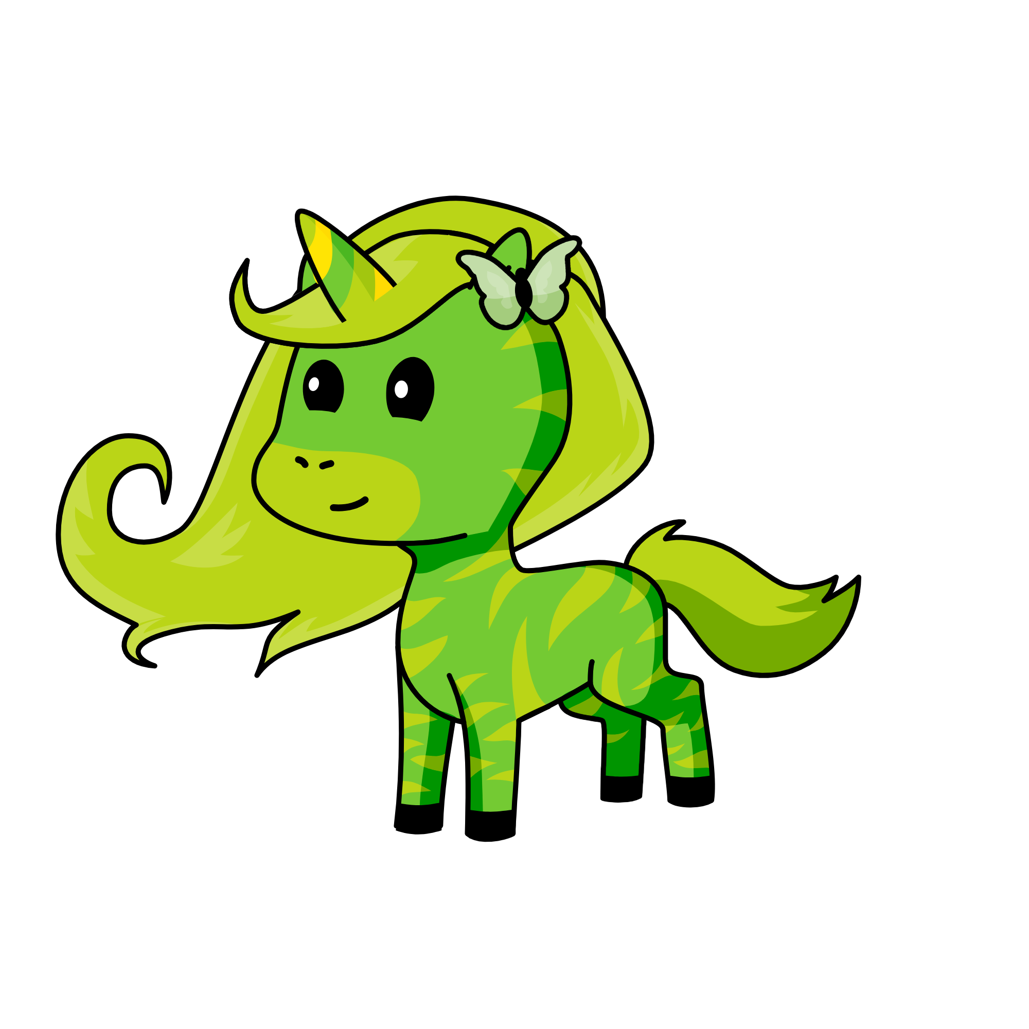 Flower, the unicorn