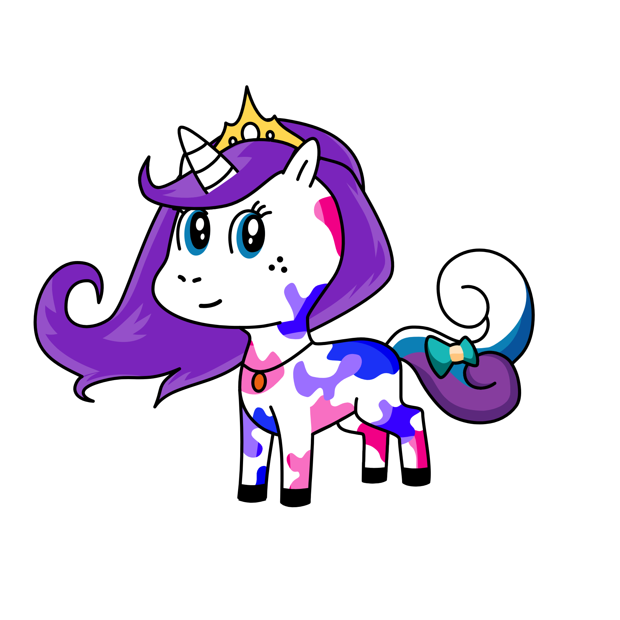 vanessa, the unicorn