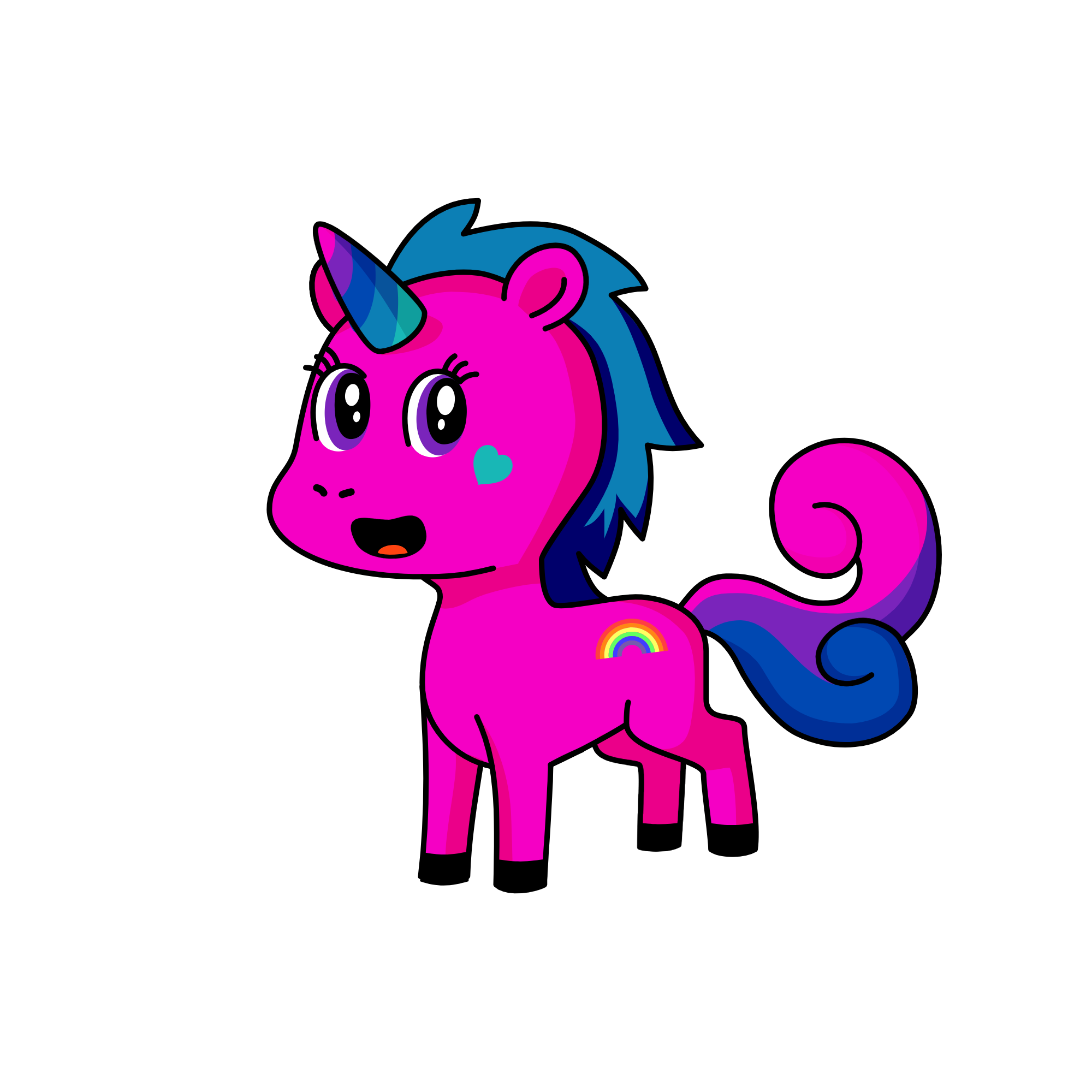 princess sparkle fart, the unicorn