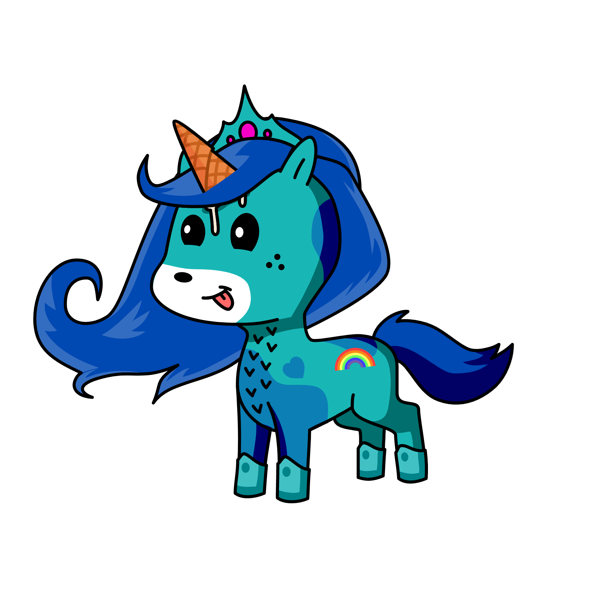 Cloud, the unicorn