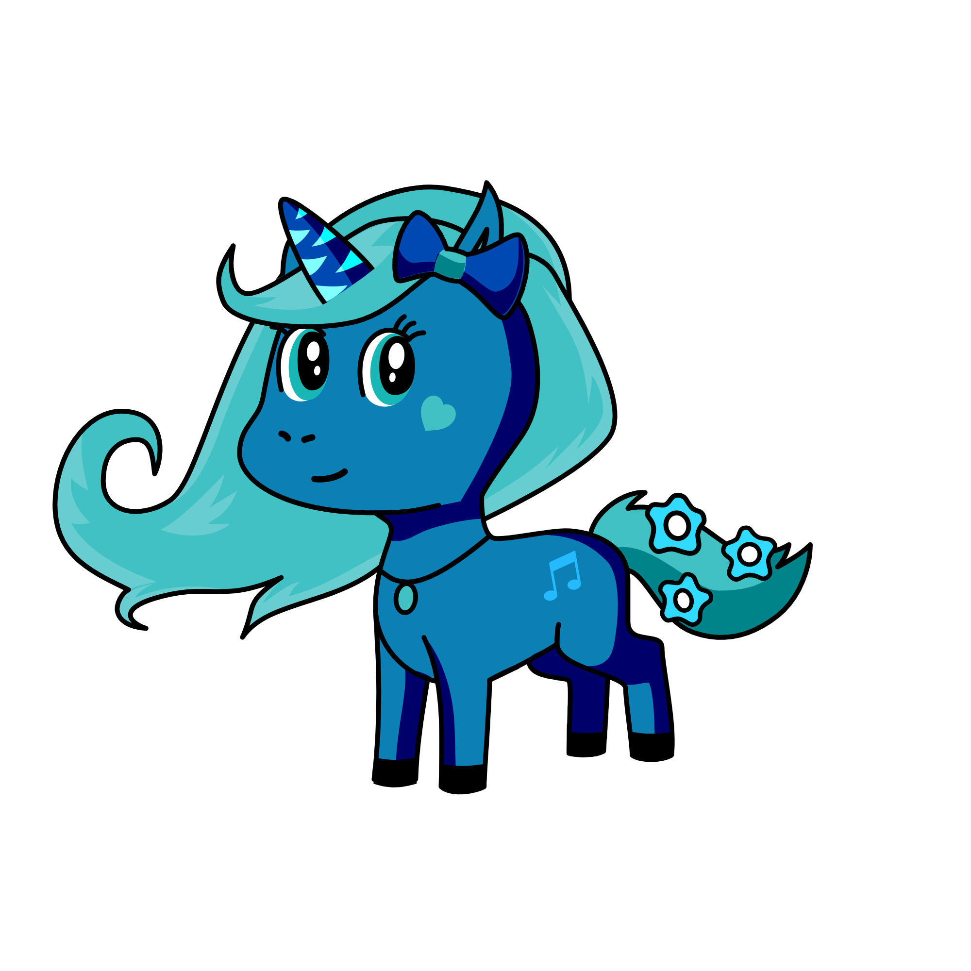 Princess Snow, the unicorn