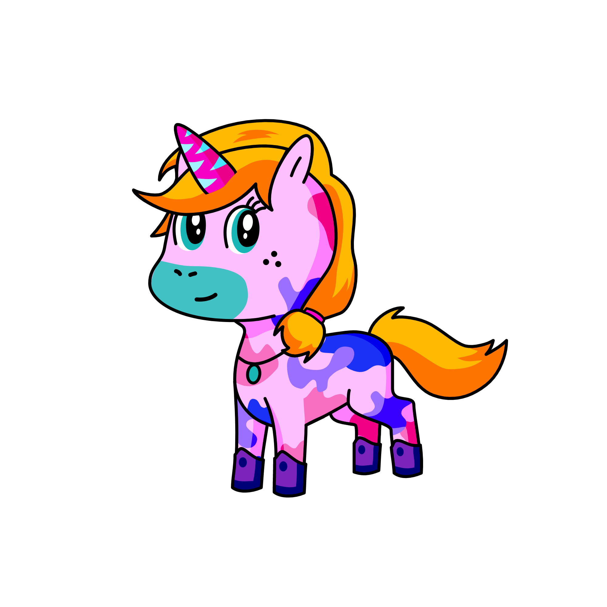 Light, the unicorn